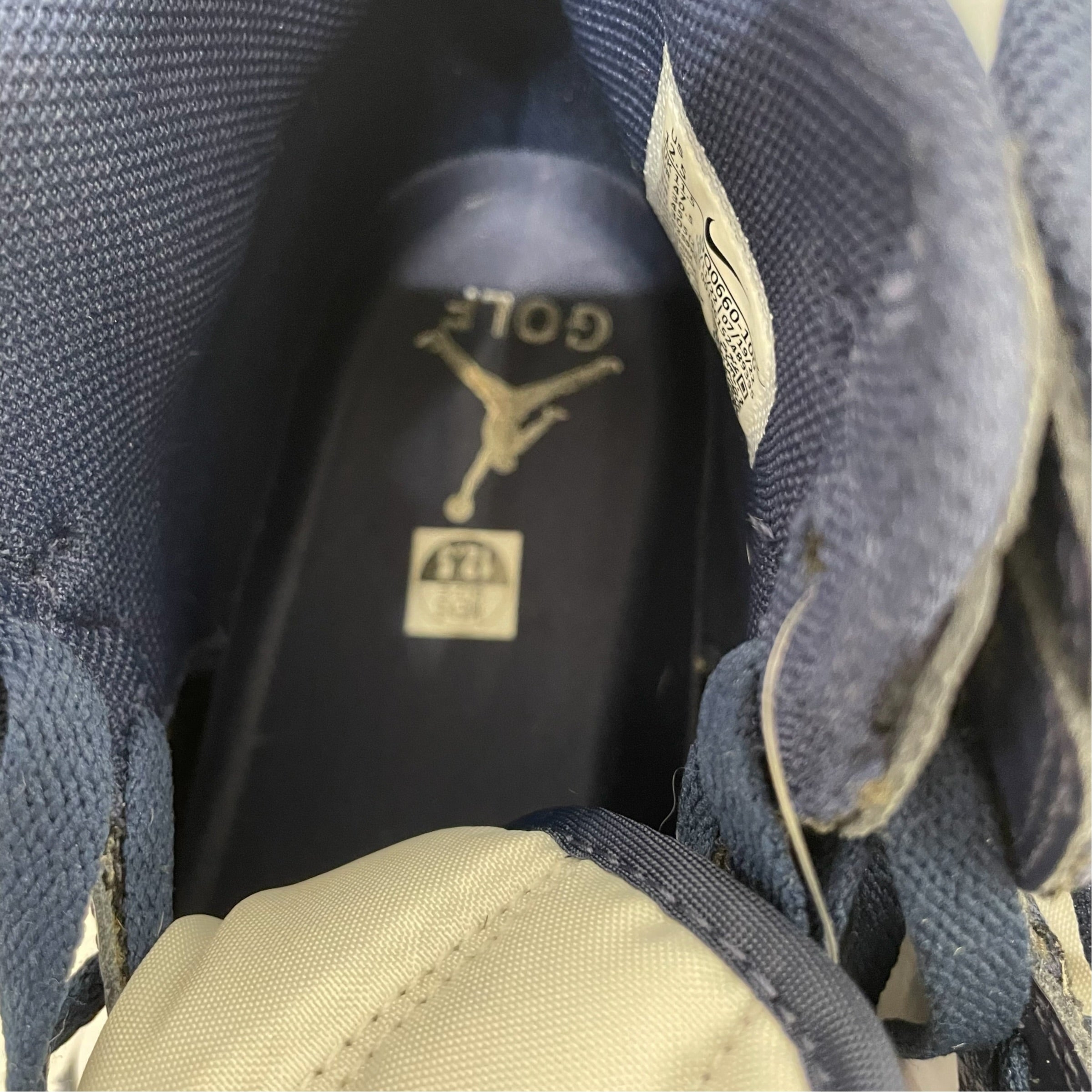 NIKE/Hi-Sneakers/US 12.5/NVY/AJ 1 High Golf 'Midnight Navy view 3