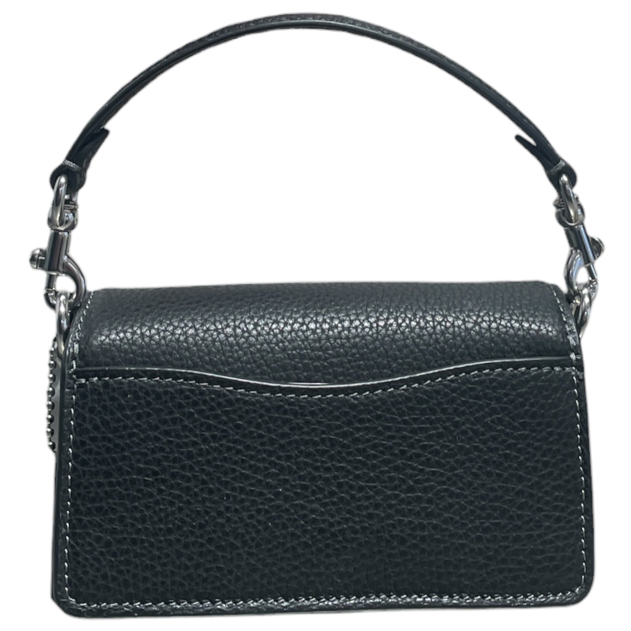 COACH/Bag/Leather/BLK/Mini Leather Tabby 12 view 2