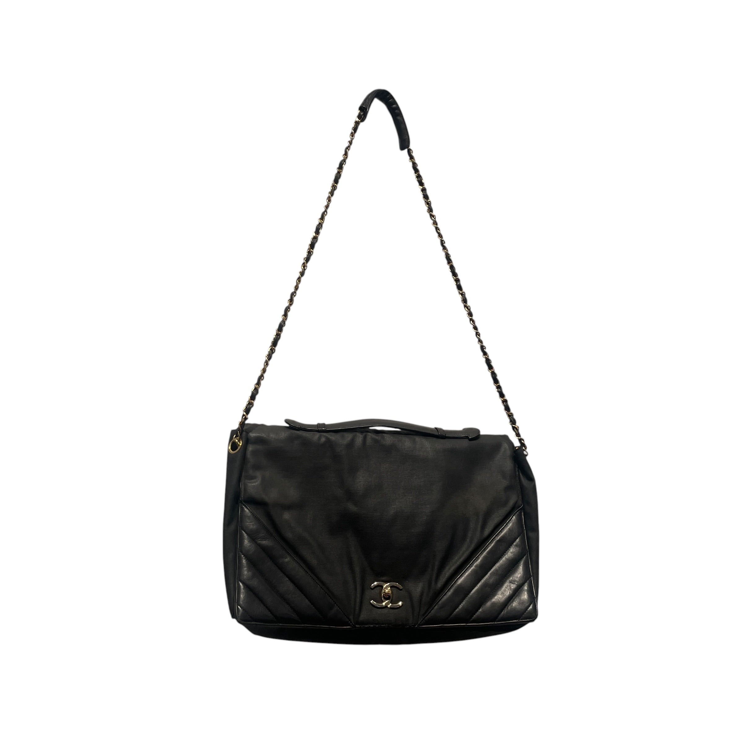 CHANEL/Cross Body Bag/Acrylic/BLK/ view 1