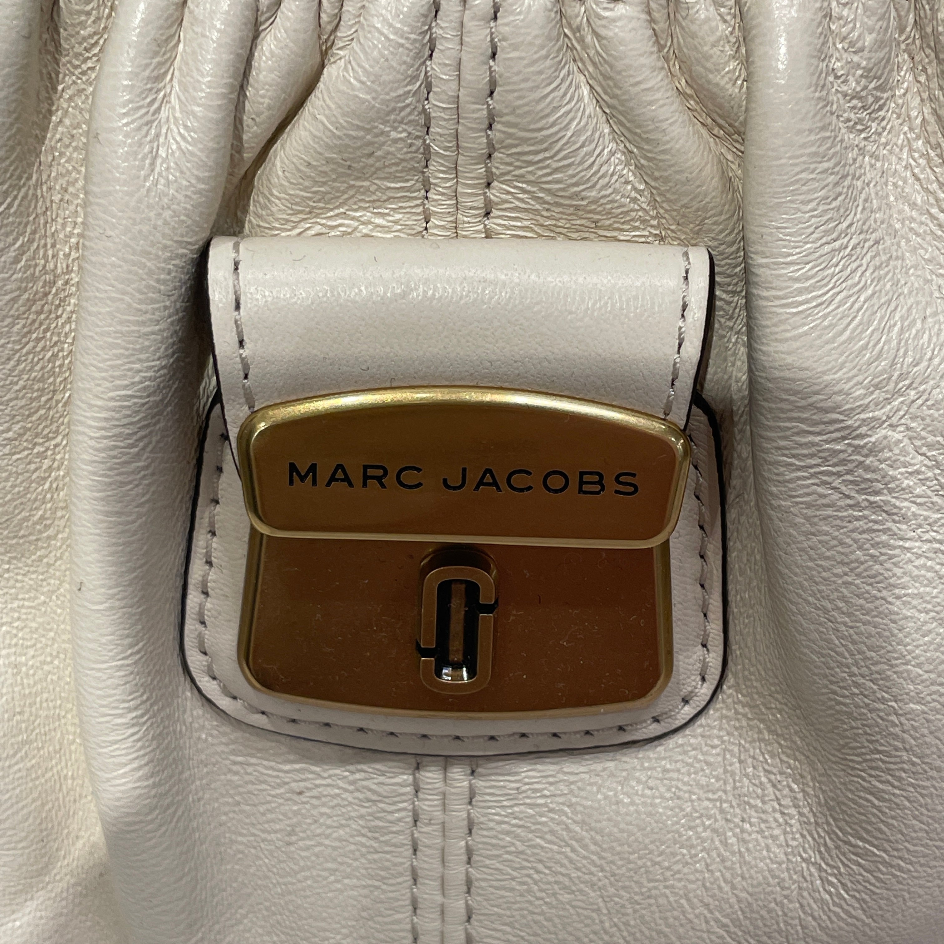 MARC JACOBS/Hand Bag/Leather/CRM/LOCK/KEY view 6