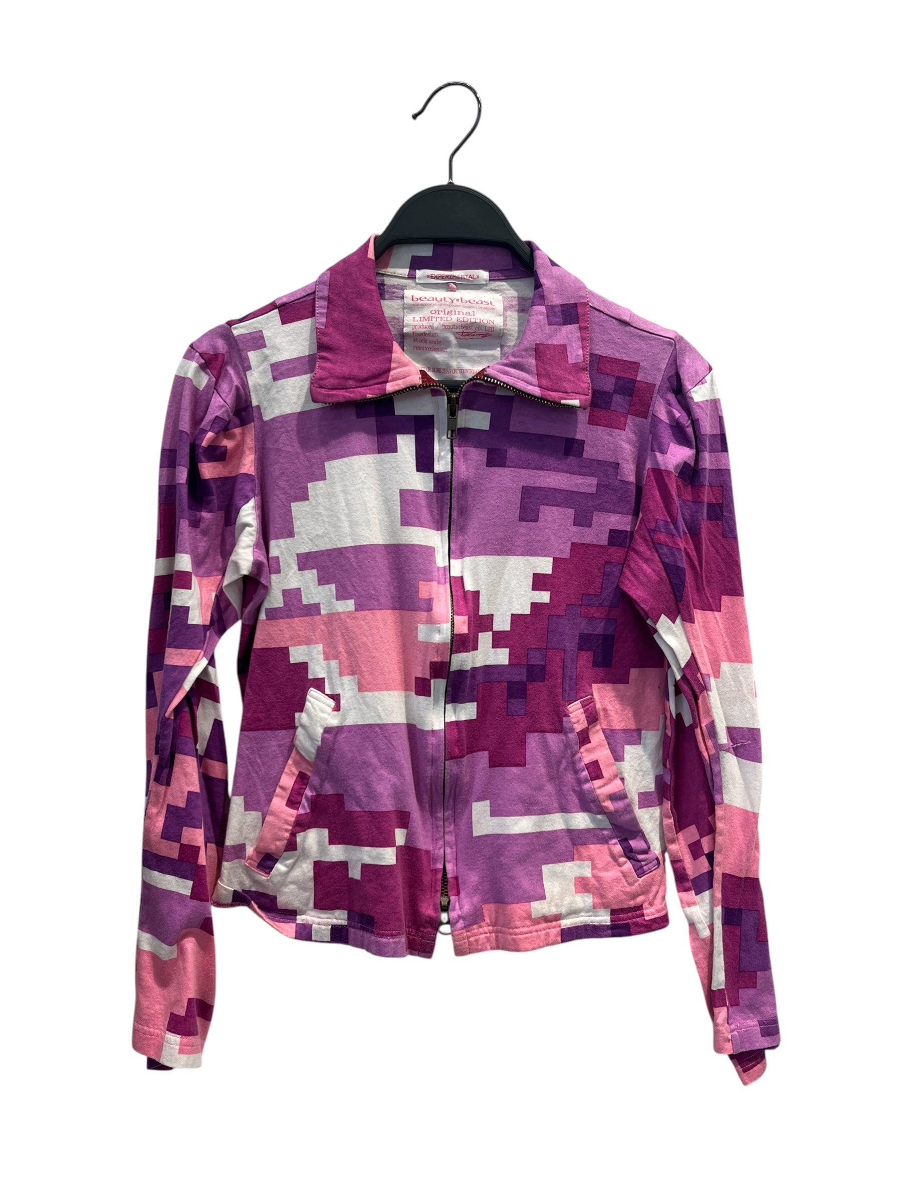 beauty:beast/Jacket/XS/Camouflage/Cotton/PNK/DIGITAL CAMO JKT view 1