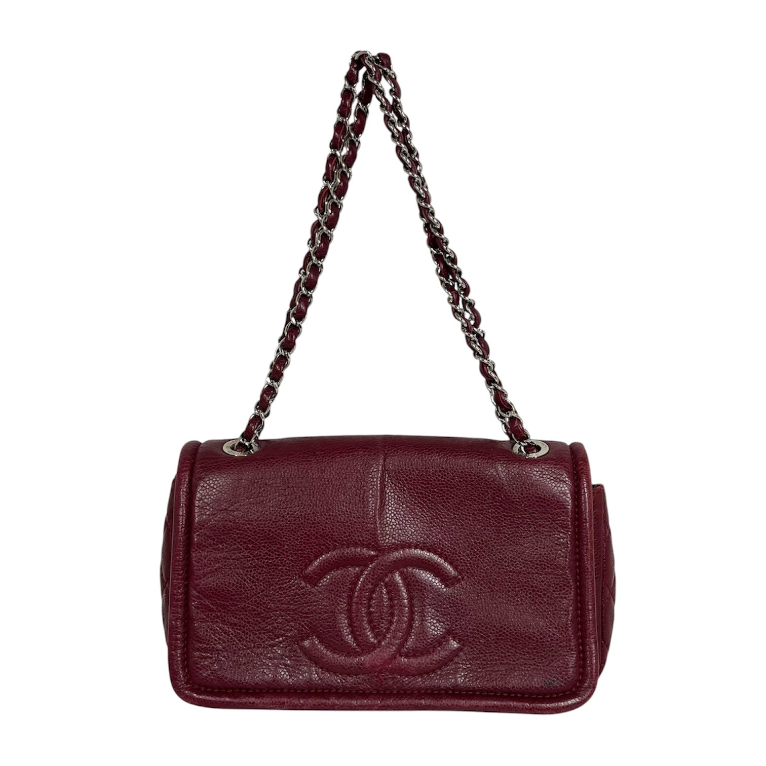 CHANEL/Hand Bag/Leather/BRD/caviar timeless view 1