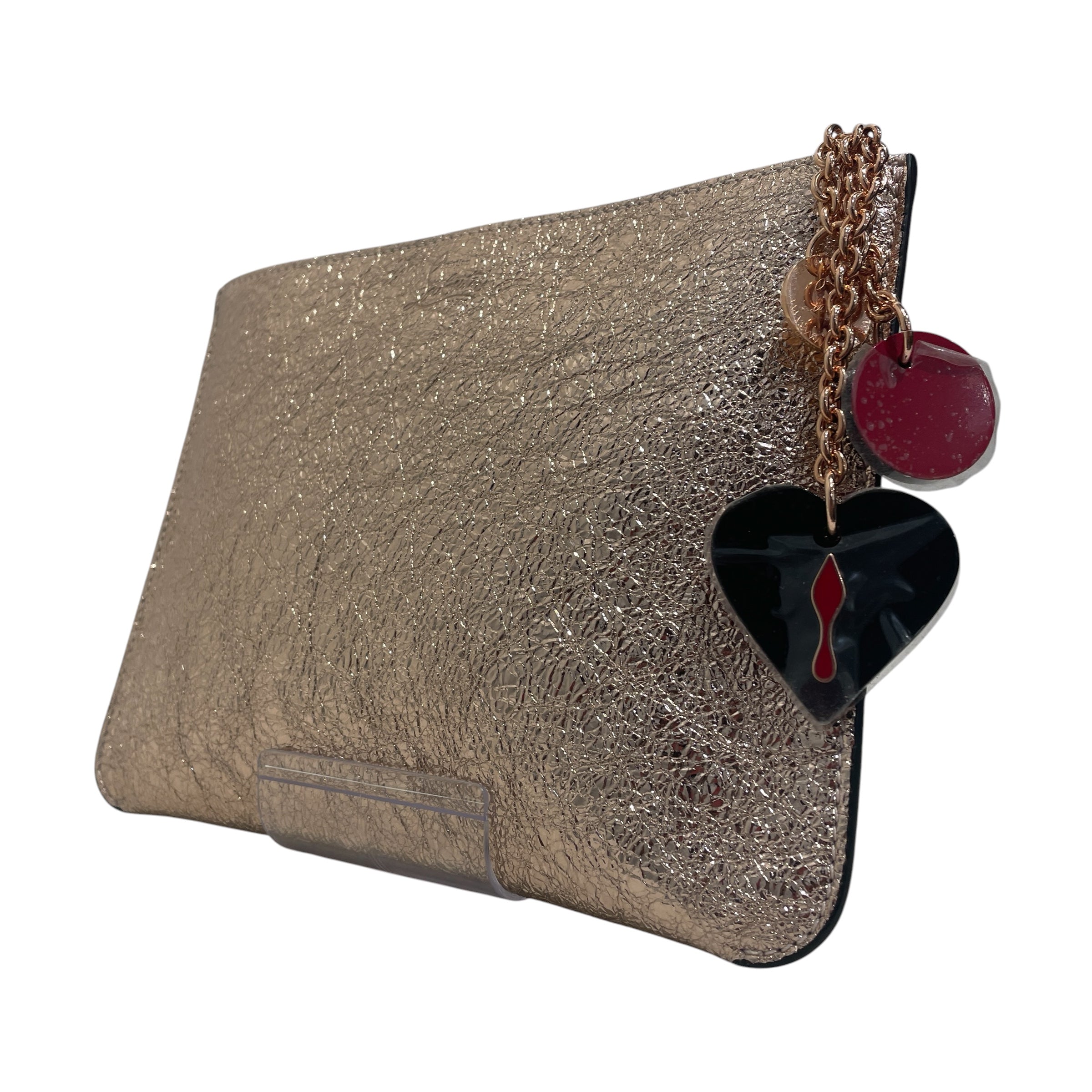 Christian Louboutin/Pouch/Leather/PNK/Loubicute Vintage Charms view 1