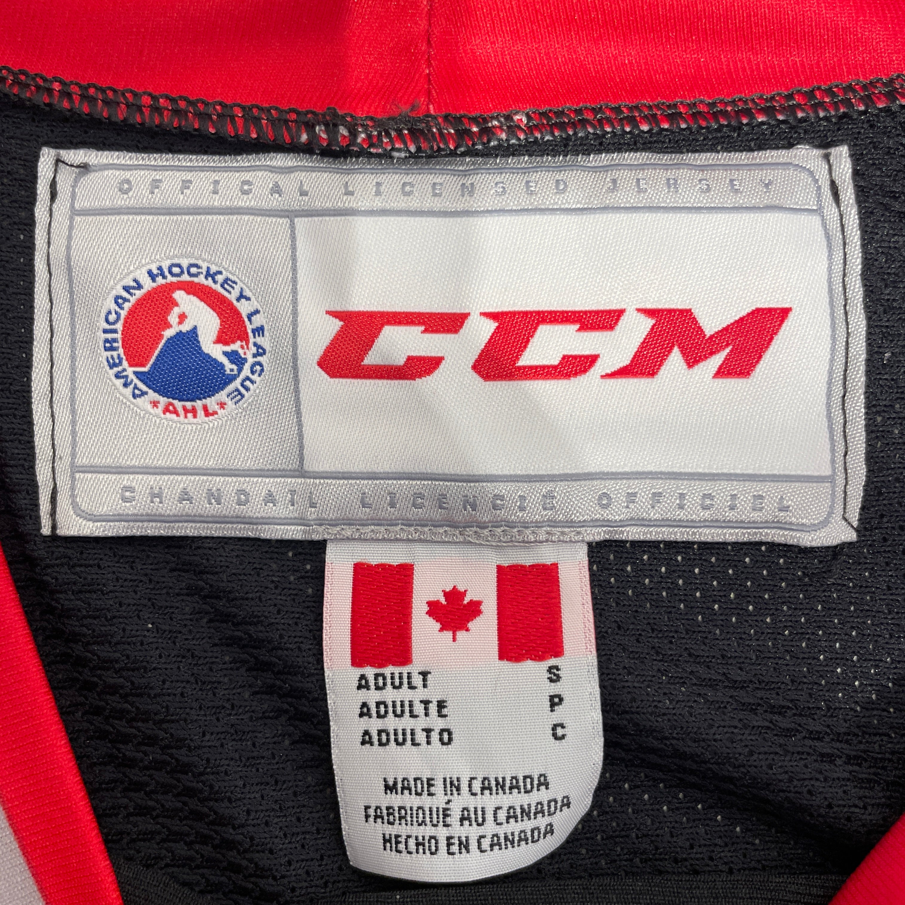 ccm/Cut & Sew/S/Polyester/BLK/Graphic/charlotte checkers jersey view 3
