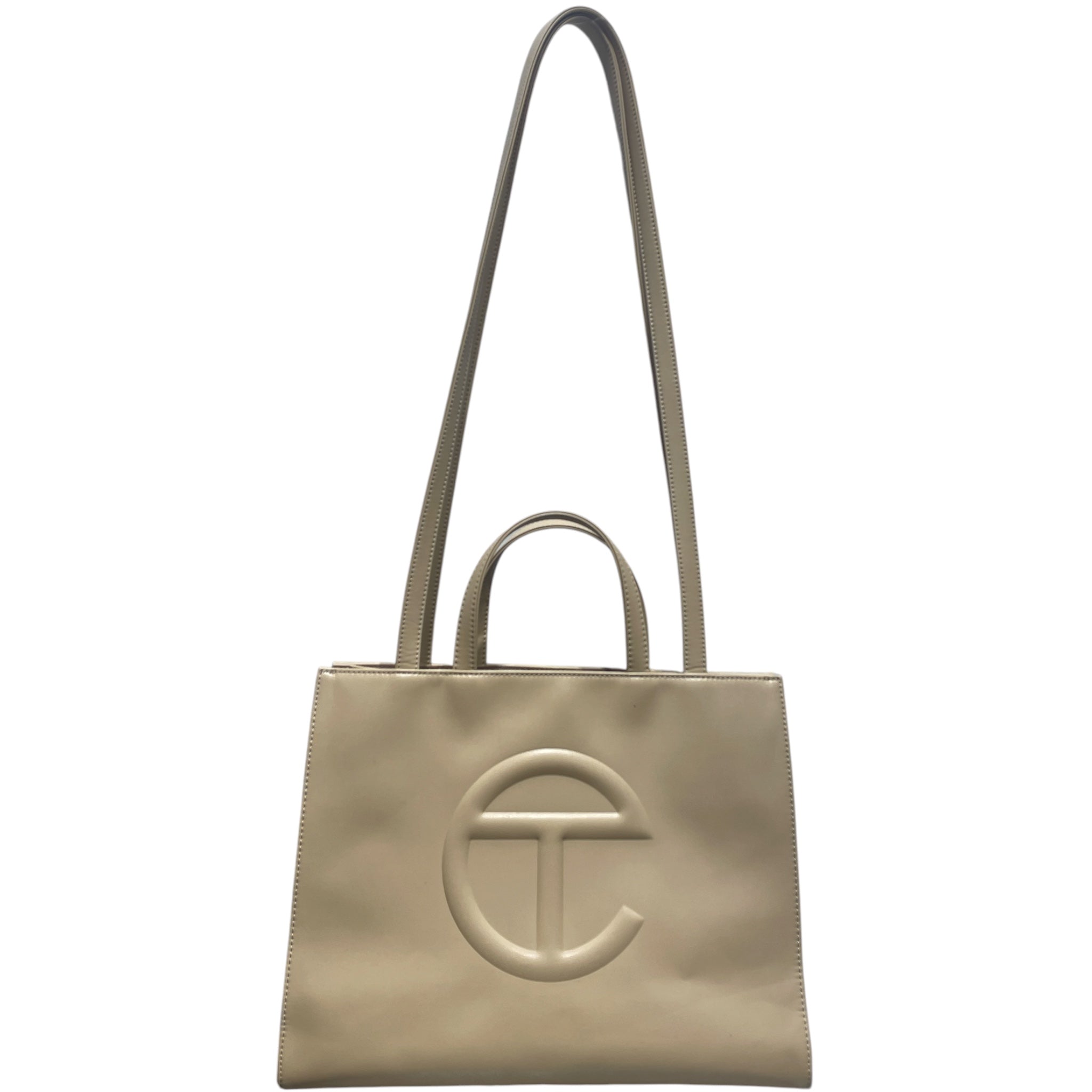 Telfar/Cross Body Bag/Leather/BEG/Medium view 1