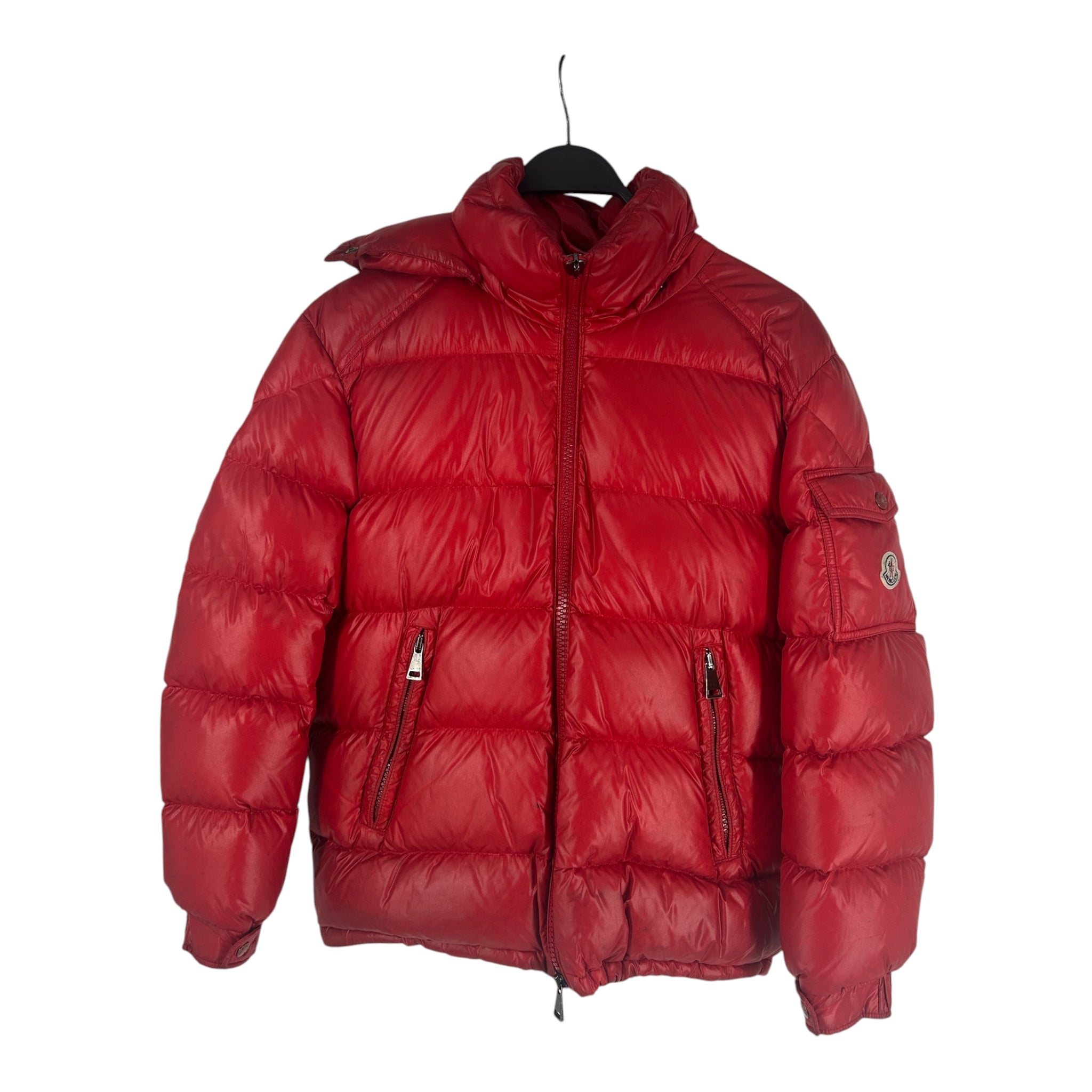 MONCLER/Puffer Jkt/1/Polyester/RED/MONCLER RED PUFFER view 1