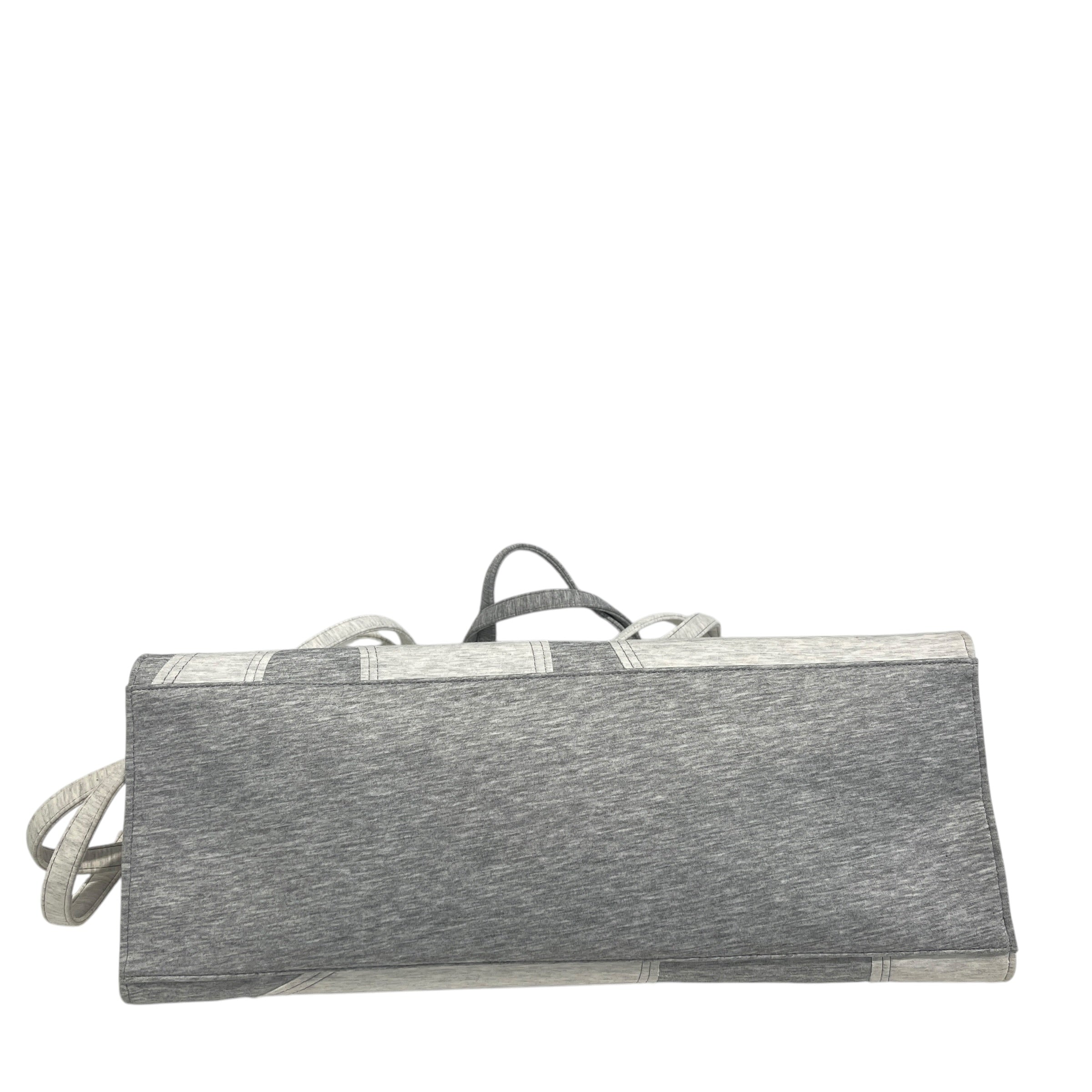 Telfar/Tote Bag/Graphic/Cotton/GRY/Large Shopping Bag view 4