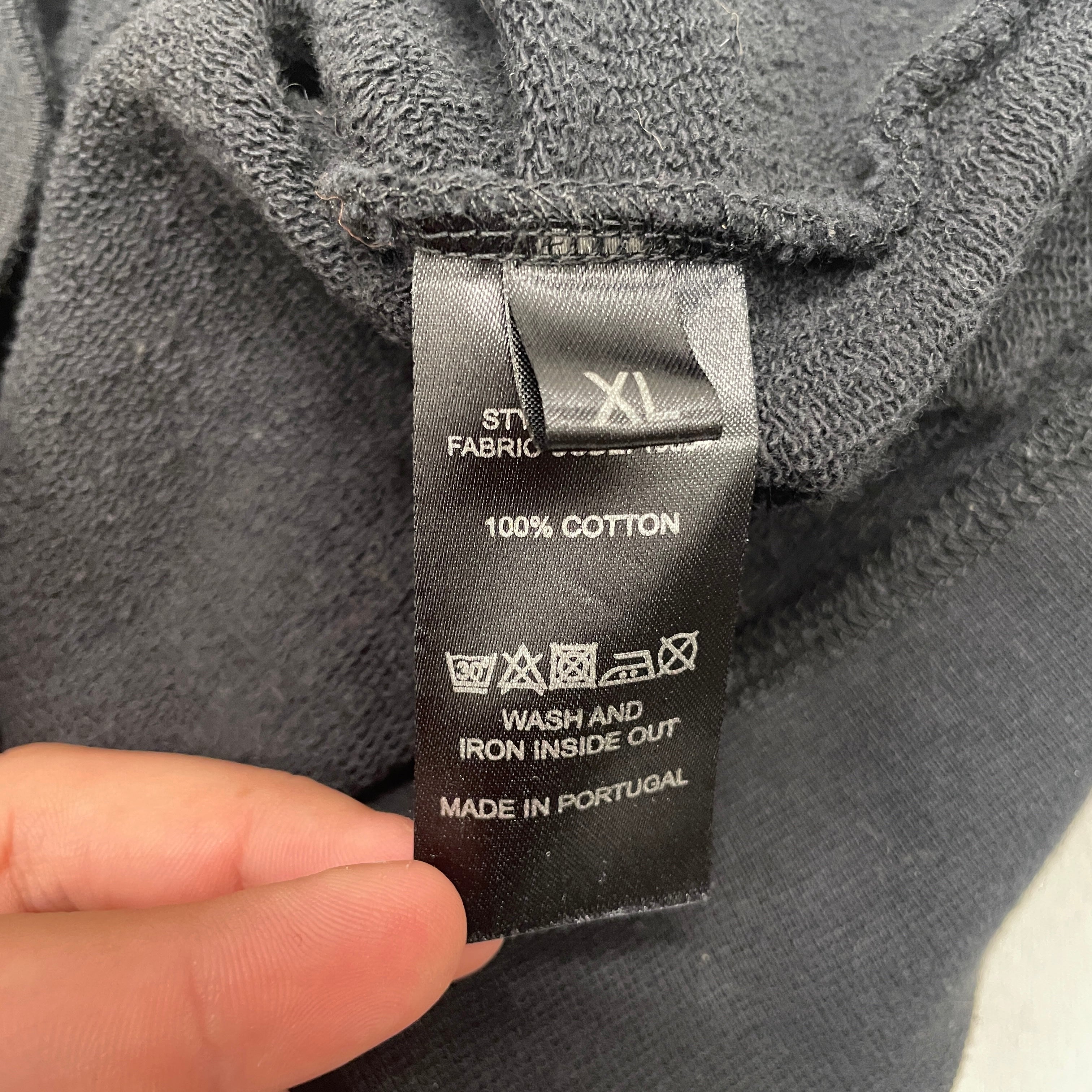 RAF SIMONS/Hoodie/XL/Cotton/BLK/BLUE BOX LOO RSRS view 5
