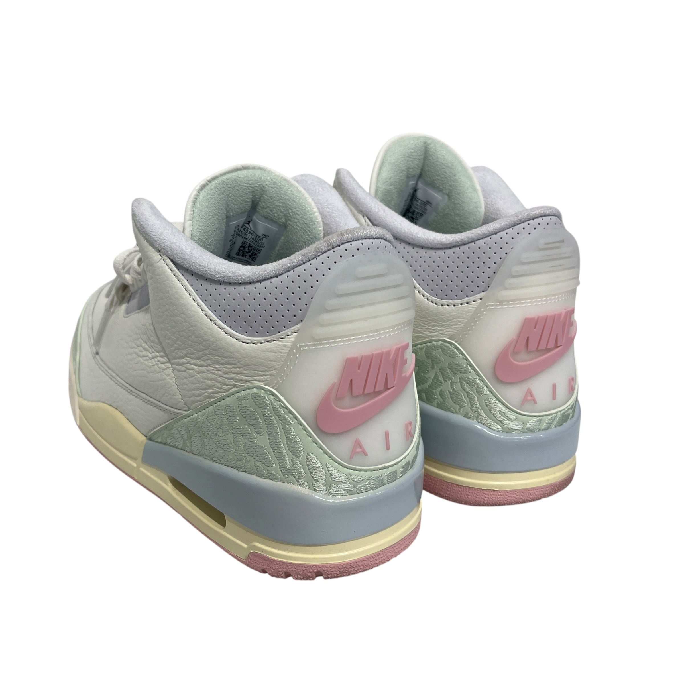 NIKE/Low-Sneakers/US 9.5/Leather/WHT/Spring in the air 3s view 2