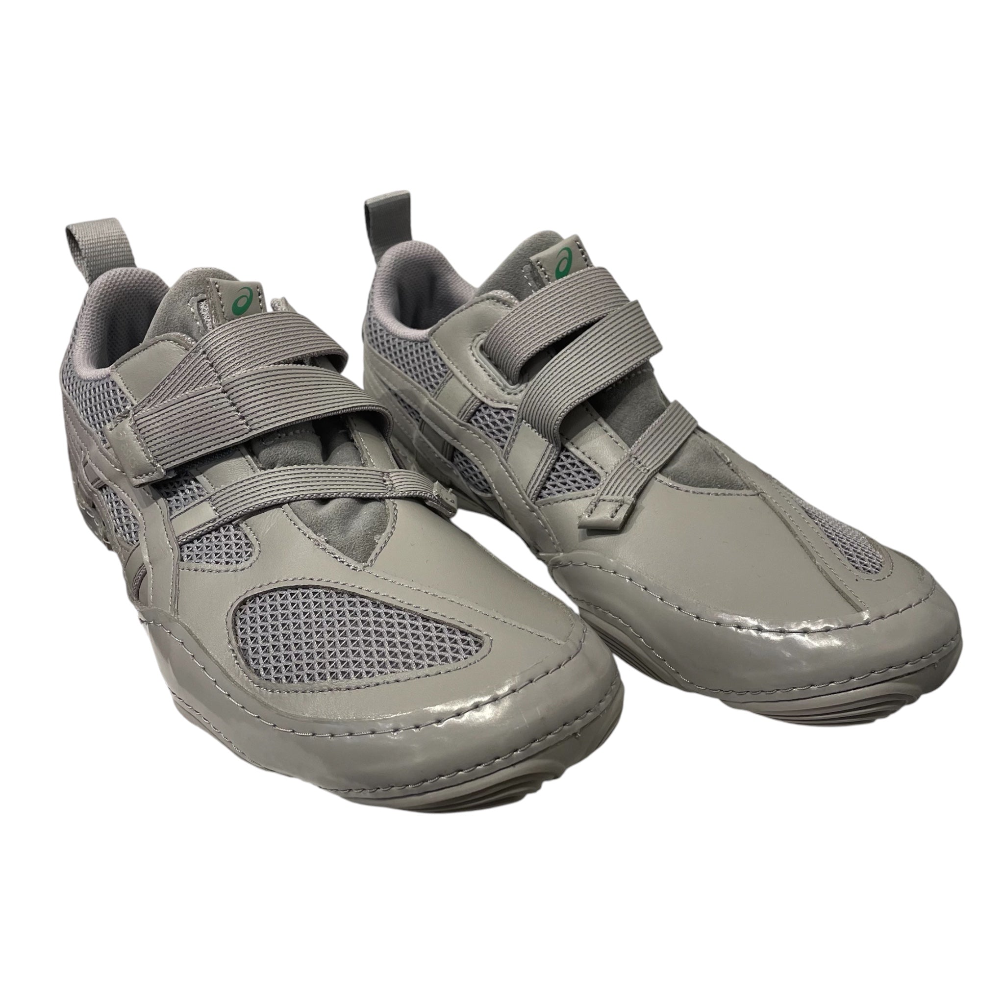 ASICS/ISSEY MIYAKE/Low-Sneakers/US 8.5/Leather/GRY/HYPER TAPING BLACK view 1