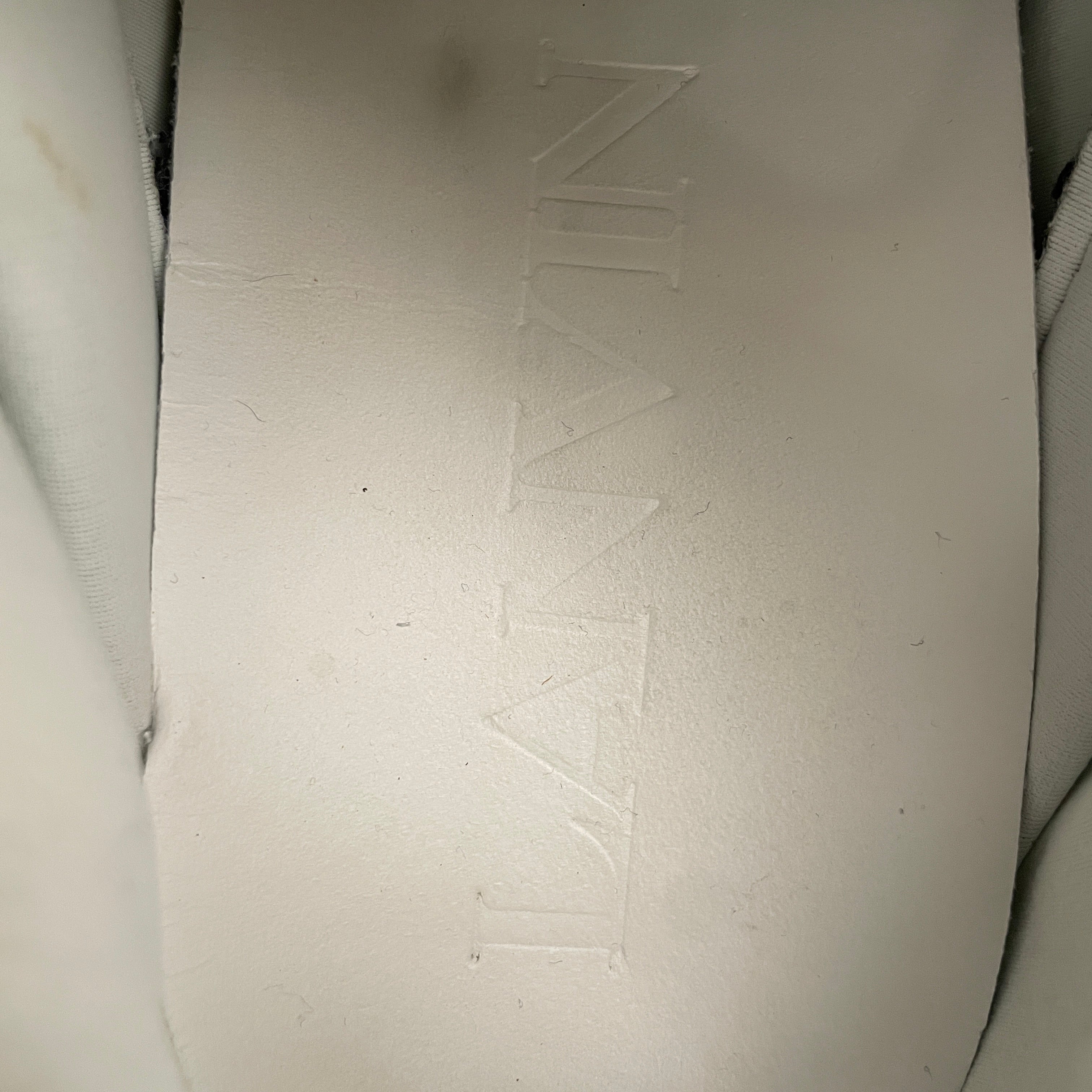 LANVIN/Low-Sneakers/EU 44/Acrylic/WHT/CURB SNEAKER view 3
