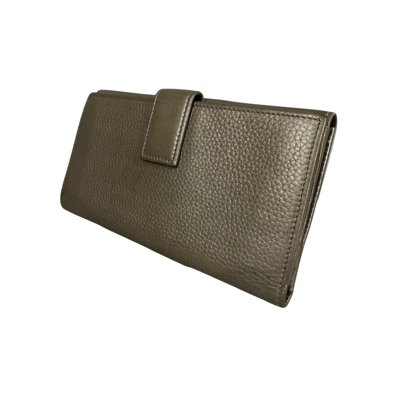 GUCCI/Long Wallet/Leather/SLV/CIRCLE LOCK view 2