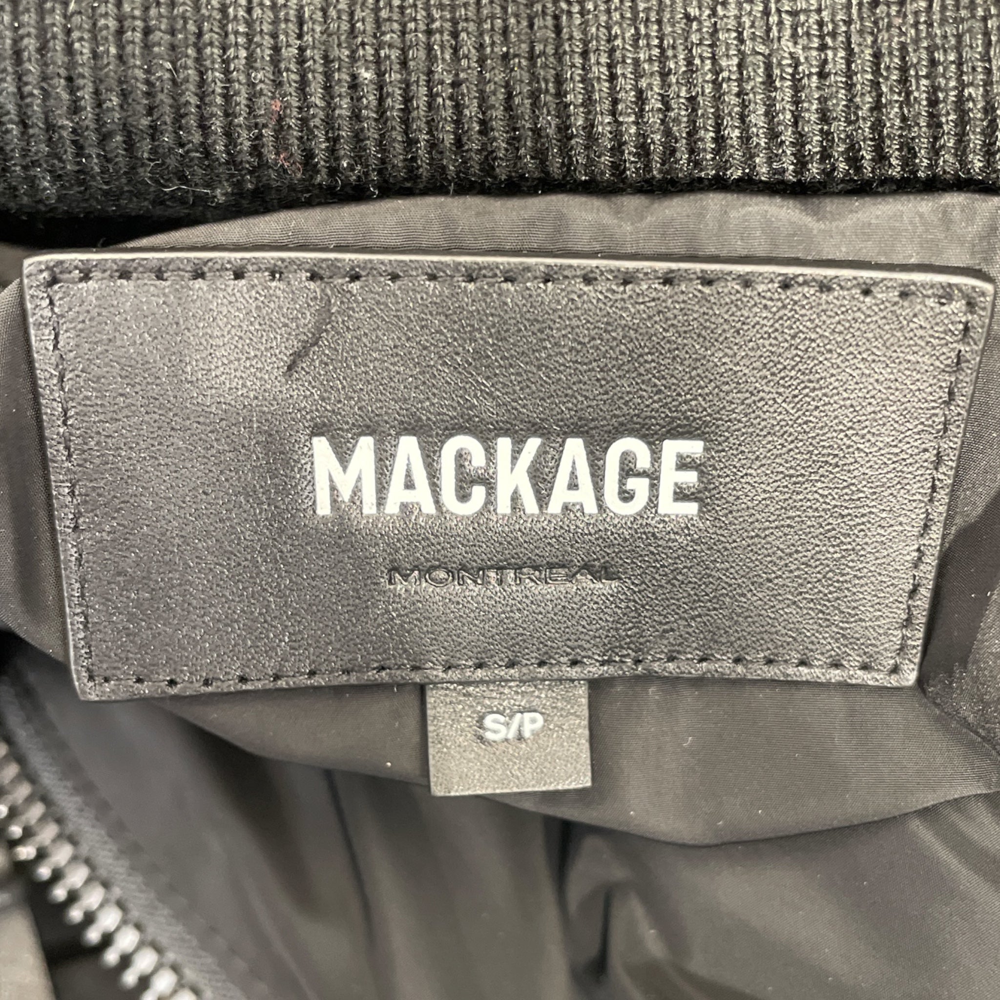 MACKAGE/Puffer Jkt/S/Nylon/BLK/FUR LINED HOOD view 3
