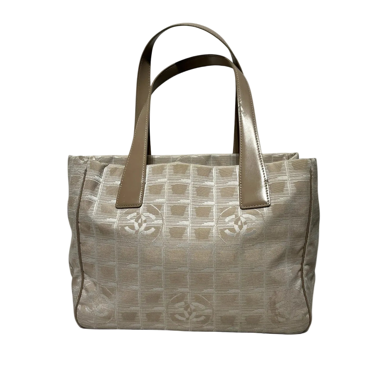 CHANEL/Tote Bag/Monogram/CRM/LIGNE SHOULDER / SCUFF view 1