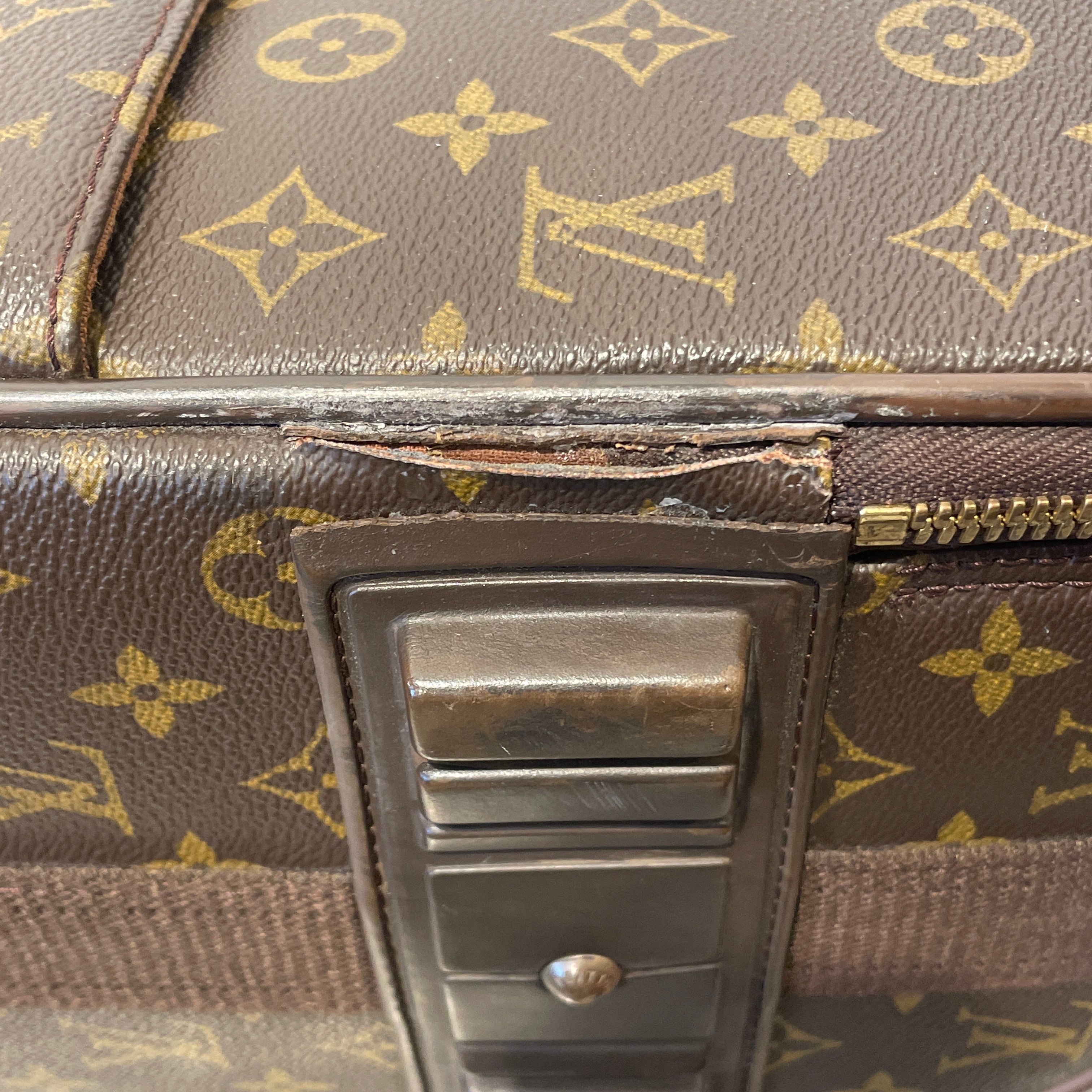 LOUIS VUITTON/Luggage/Monogram/Leather/BRW/Pegase 55 view 6