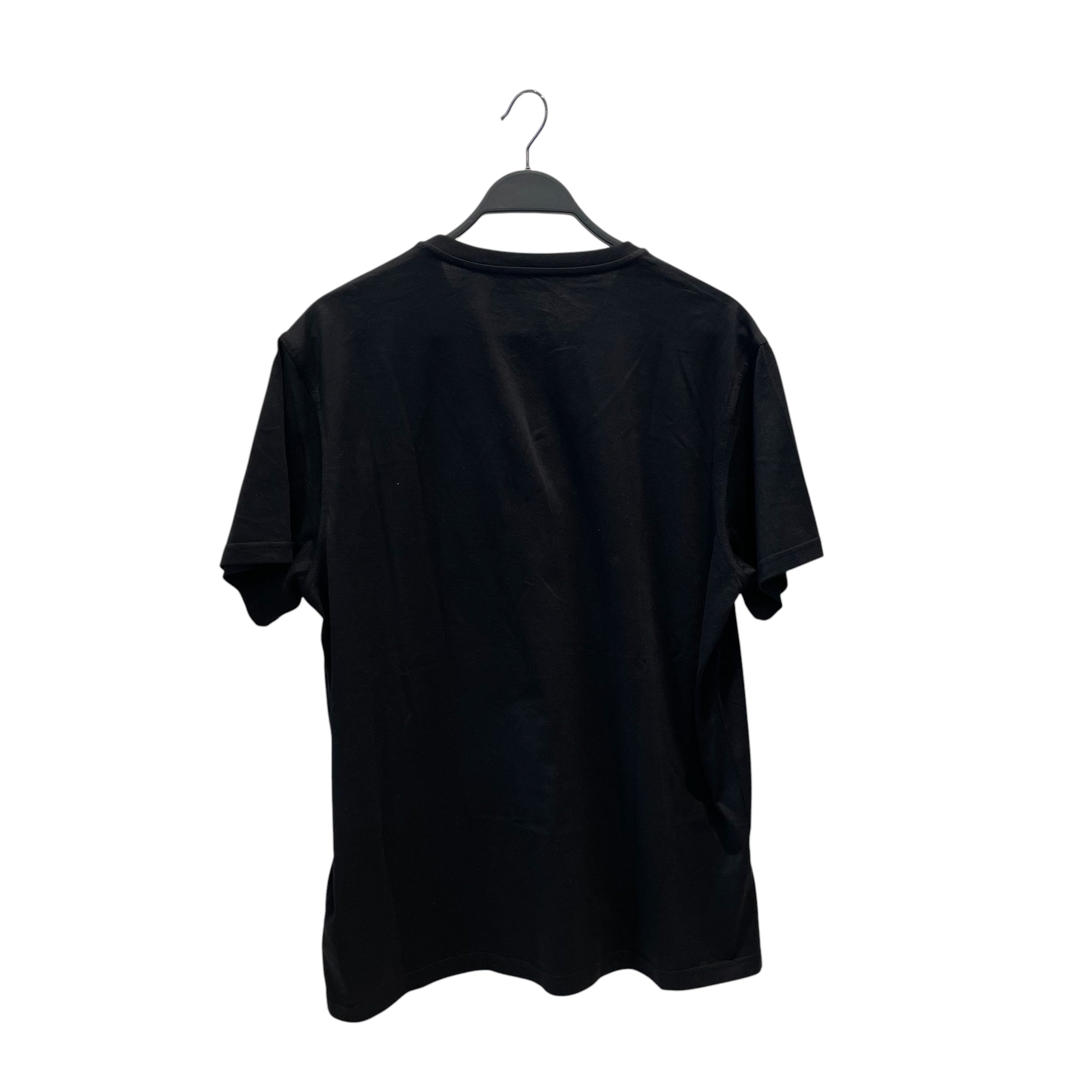 GIVENCHY/T-Shirt/M/Cotton/BLK/SILVER LOGO TEE view 2