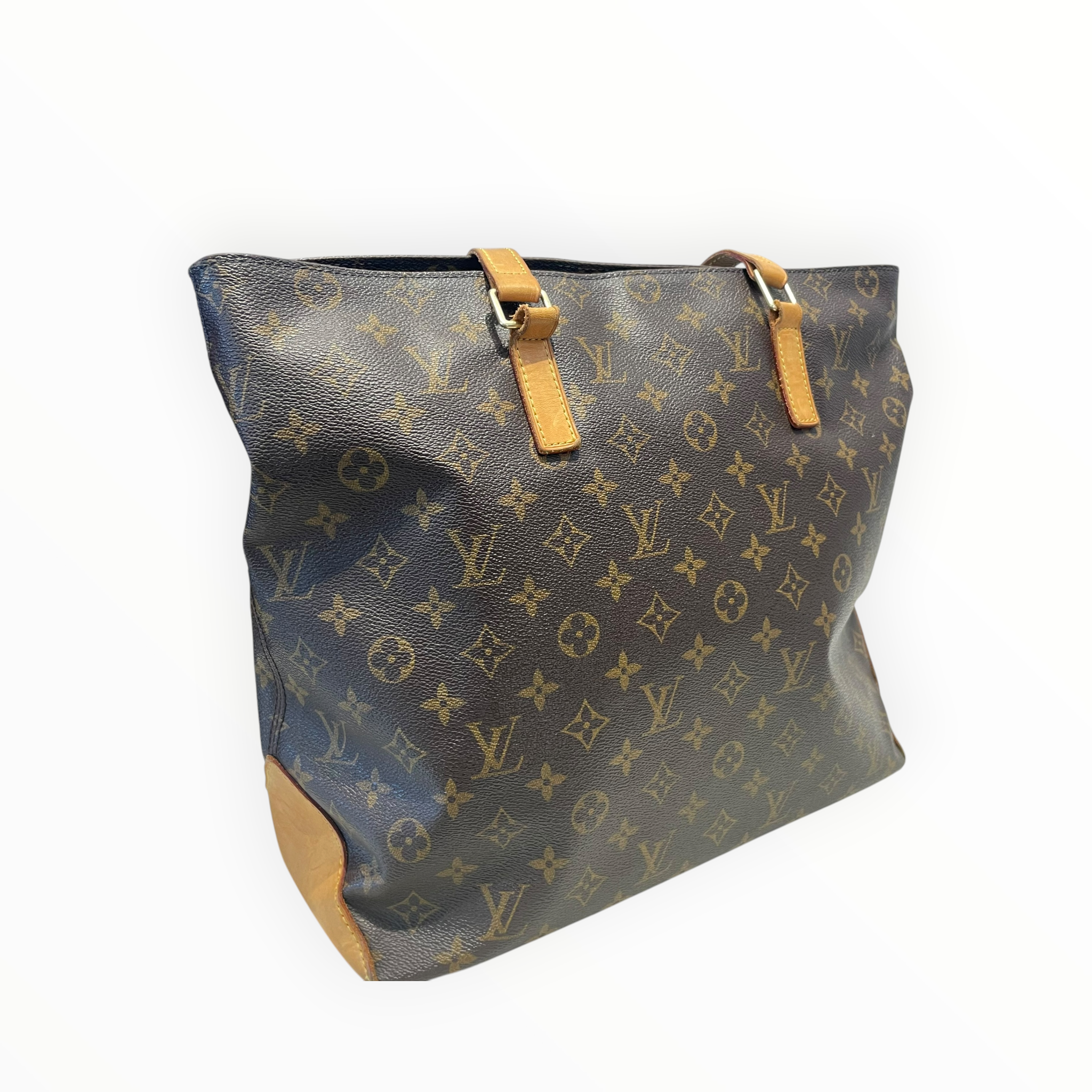 LOUIS VUITTON/Tote Bag/Monogram/Leather/BRW/CABAS MEZZO TOTE view 6