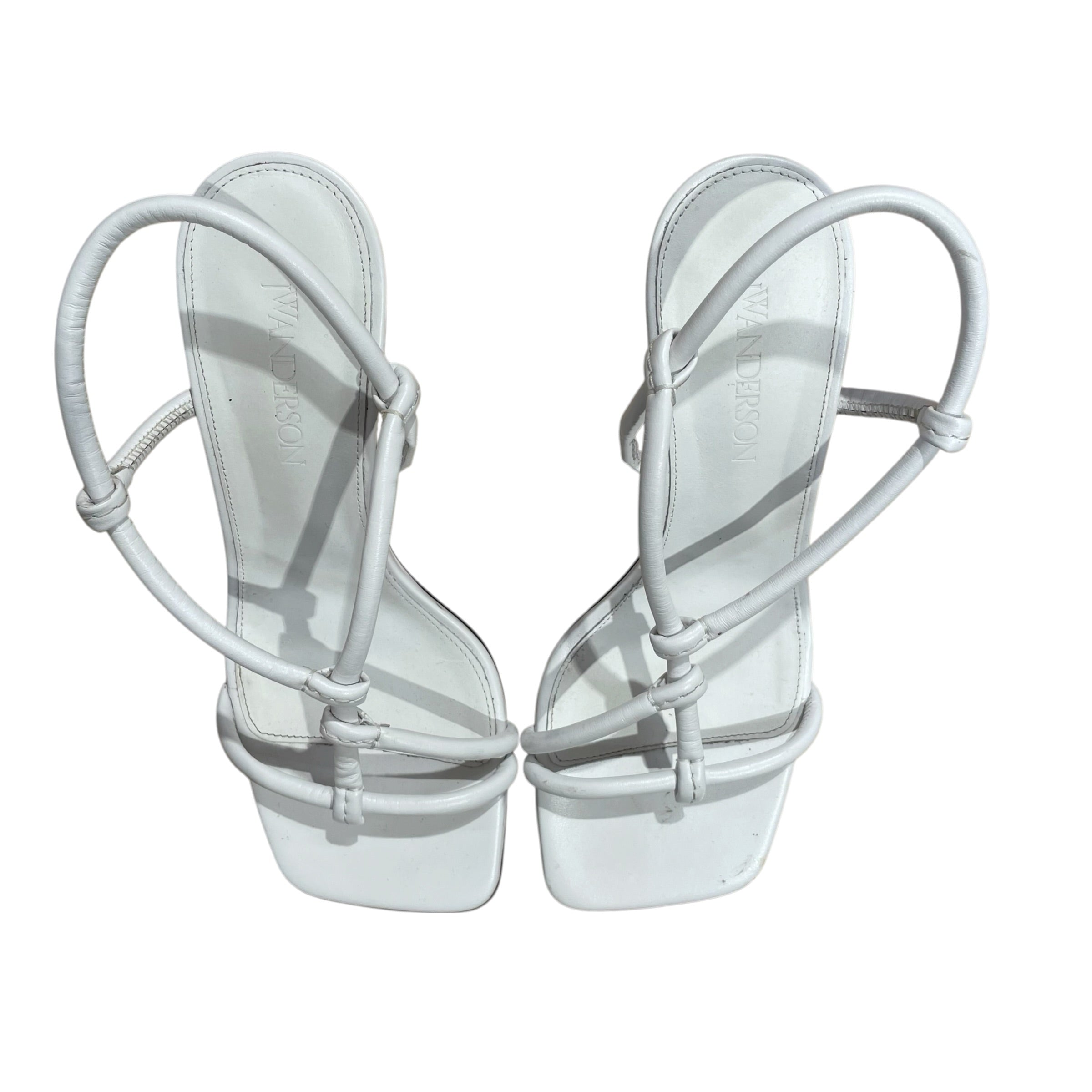 JW ANDERSON(J.W.ANDERSON)/Heels/US 6/WHT/leather sandals view 3