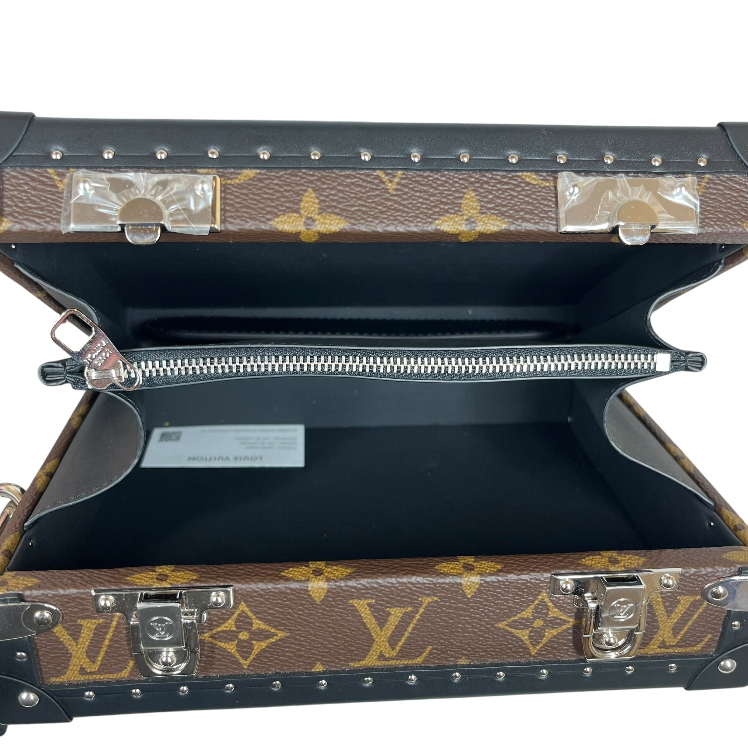 LOUIS VUITTON/Bag/Monogram/Leather/BRW/Clutch Box Bag view 4
