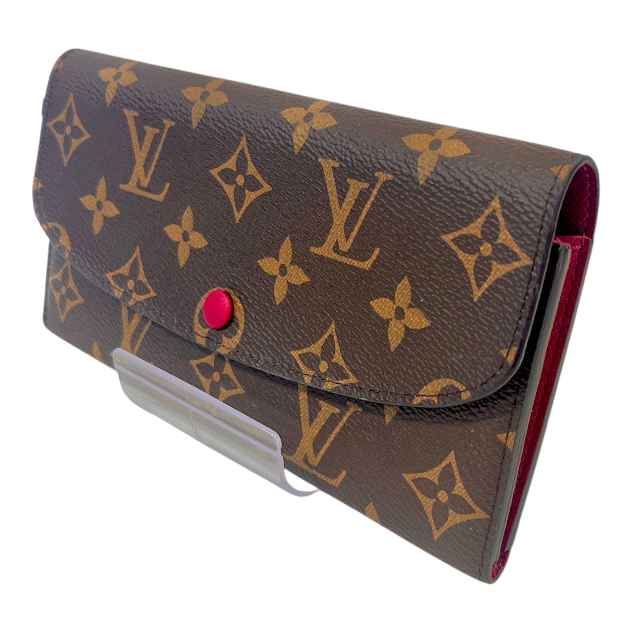 LOUIS VUITTON/Long Wallet/Monogram/BRW/EMILIE WALLET ROSE PINK view 1