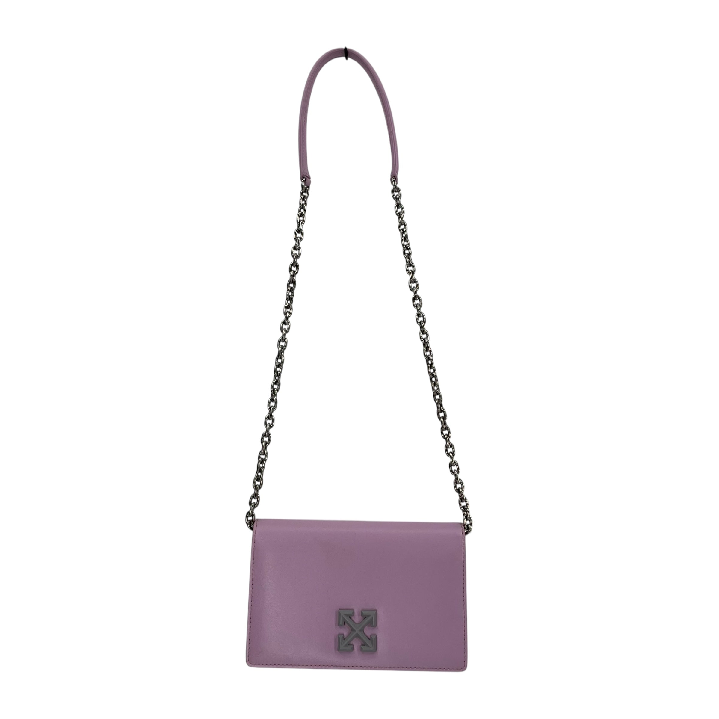OFF-WHITE/Cross Body Bag/Leather/PPL/SHOULDER BAG LOGO view 1
