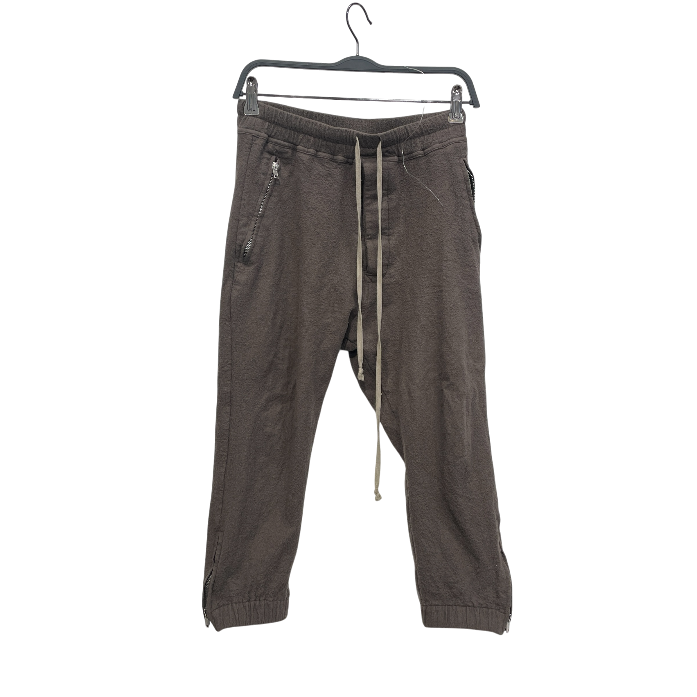 Rick Owens/Pants/40/Cotton/BRW/TECUATLTRACKPANTS view 1