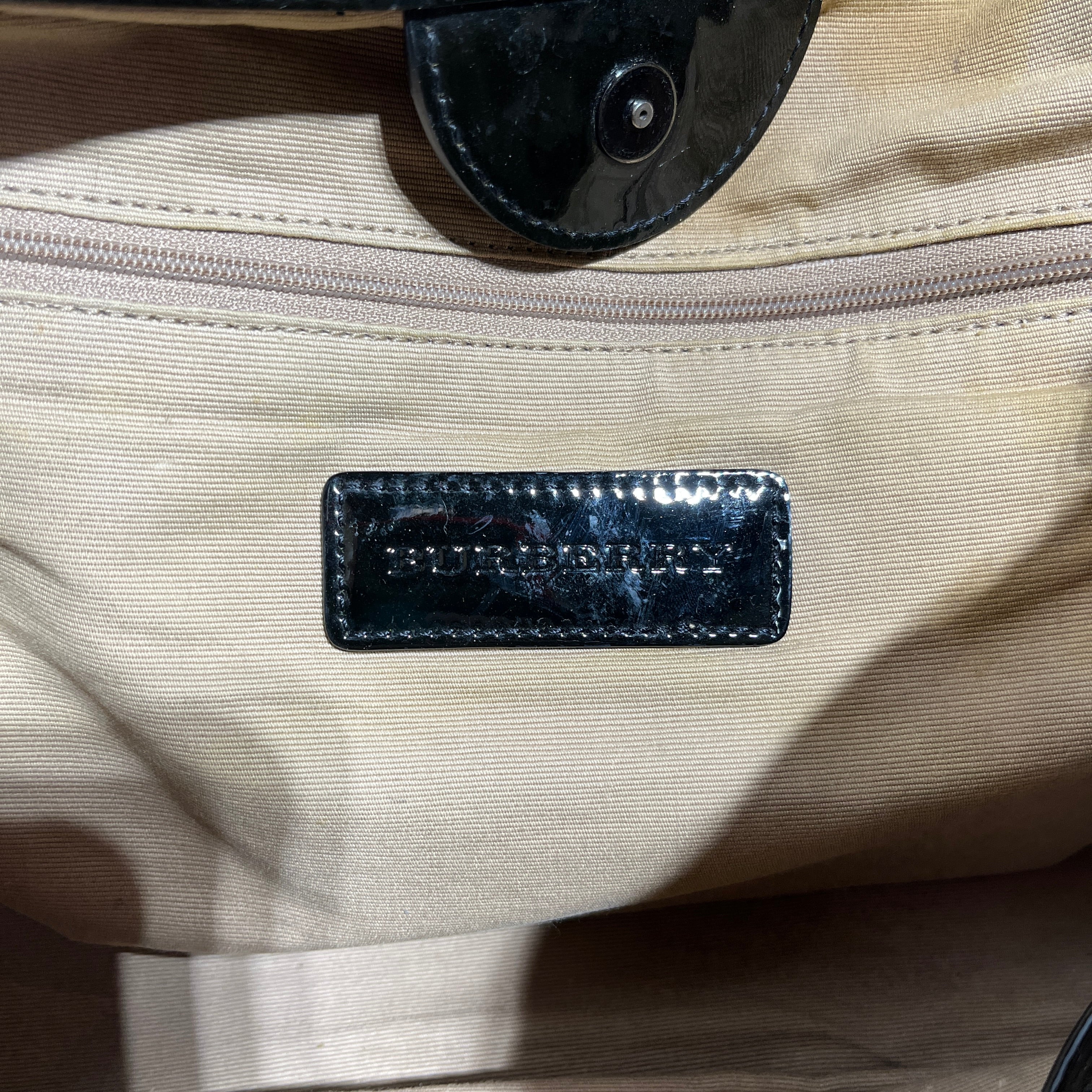 BURBERRY/Bag/Plaid/BEG/trim supernova check view 5