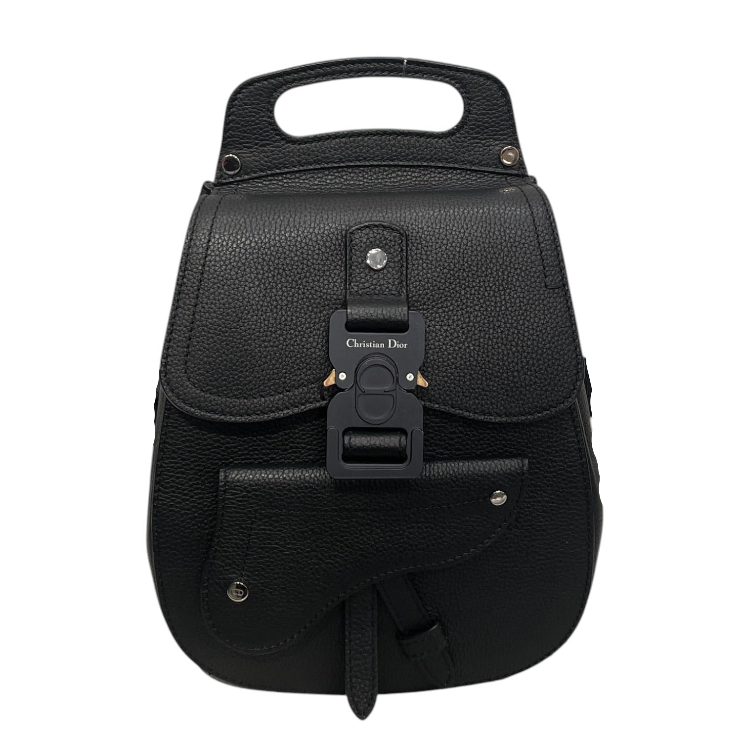 Christian Dior/Backpack/Leather/BLK/24-BO-0179 view 1