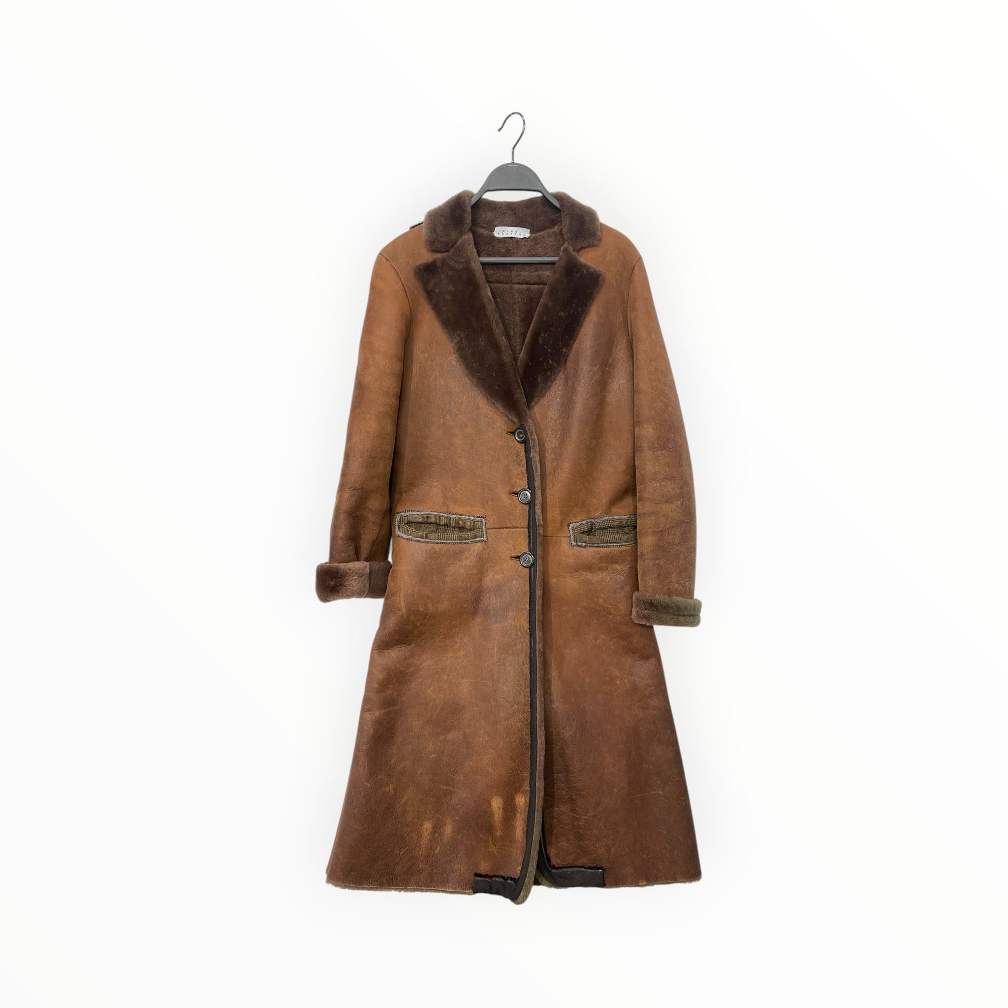 Nigel Preston/Trench Coat/M/Suede/BRW/Shearling view 1