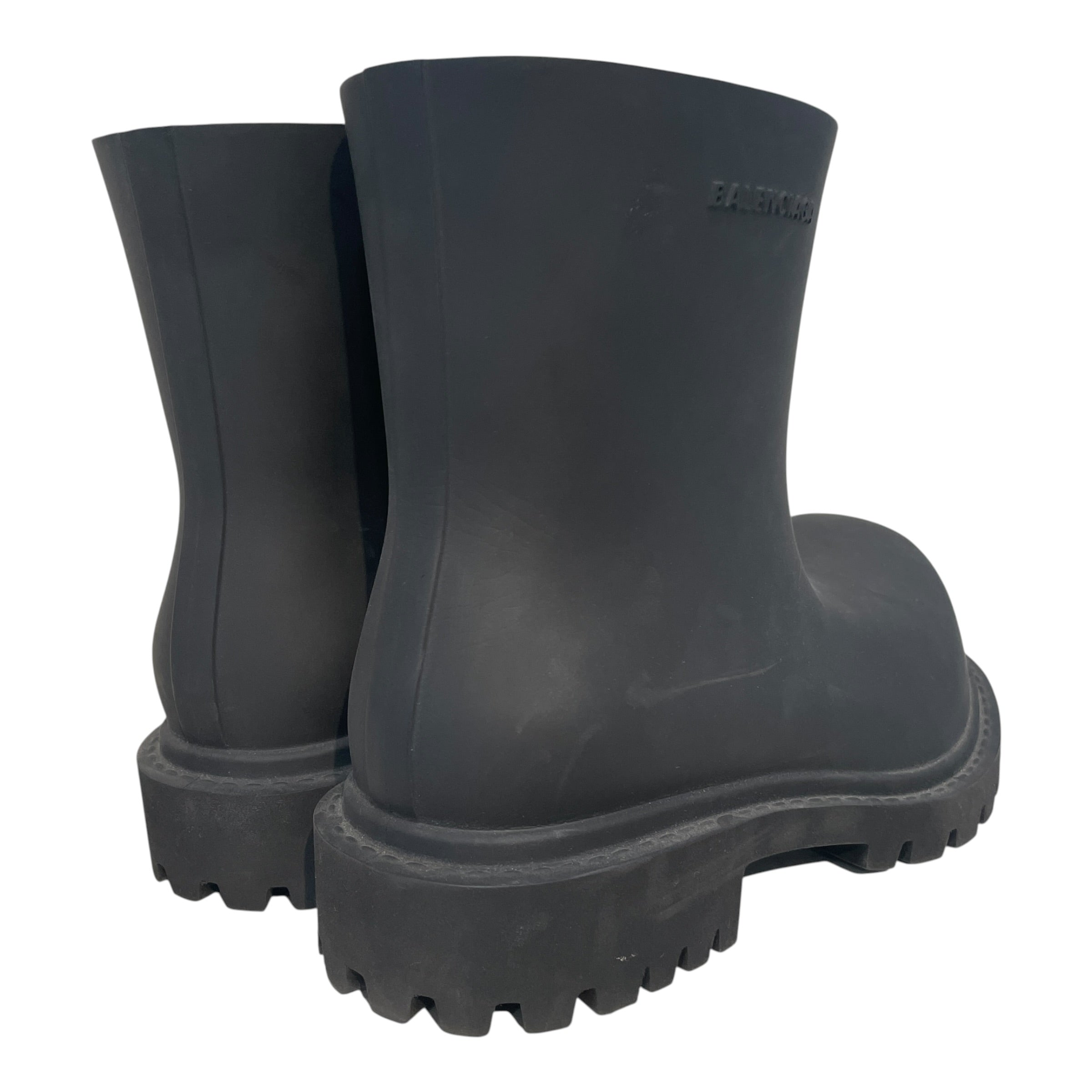 BALENCIAGA/Boots/EU 40/BLK/Steroid Rubber Boots view 2