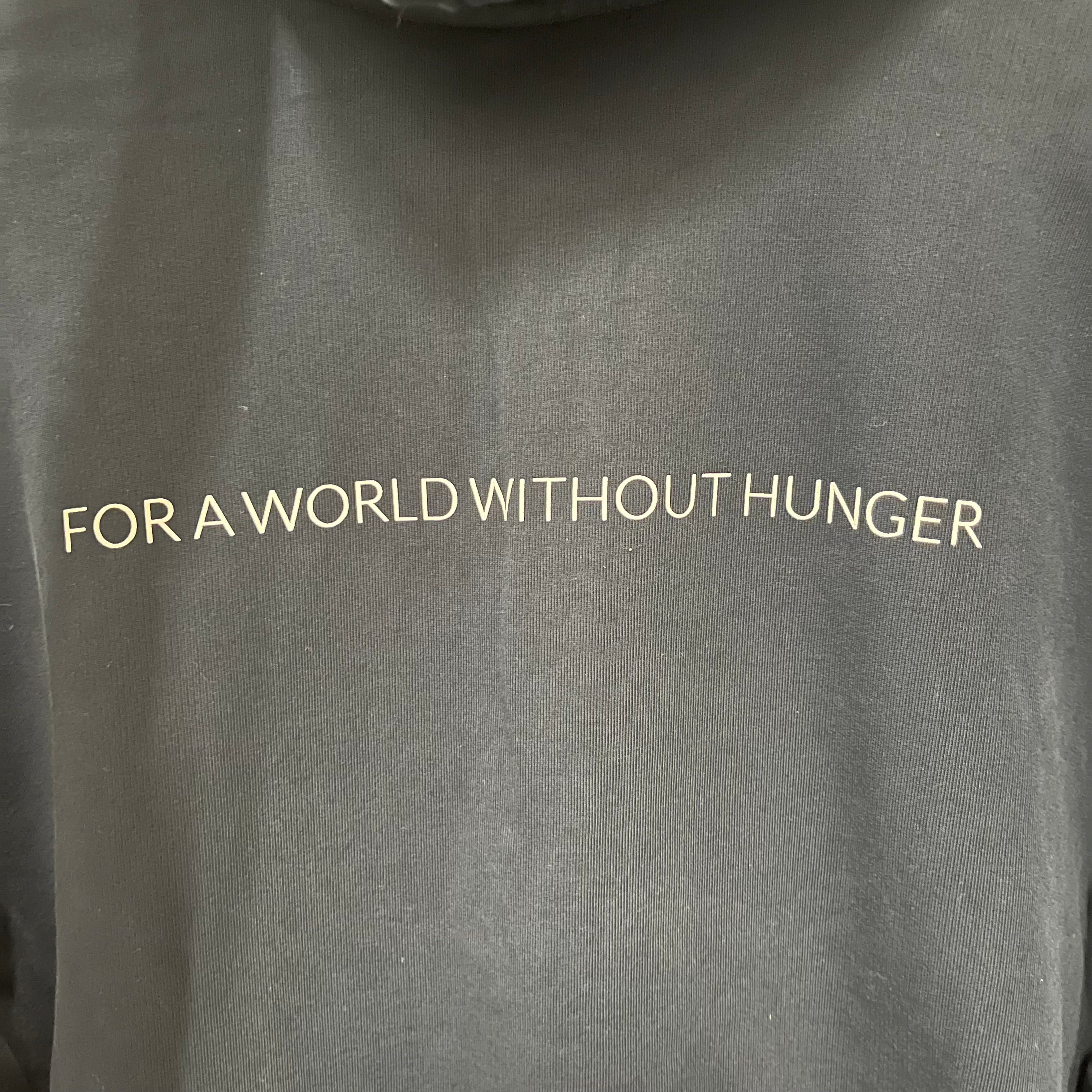 BALENCIAGA/Zip Up Hoodie/S/Cotton/NVY/world food programme view 6