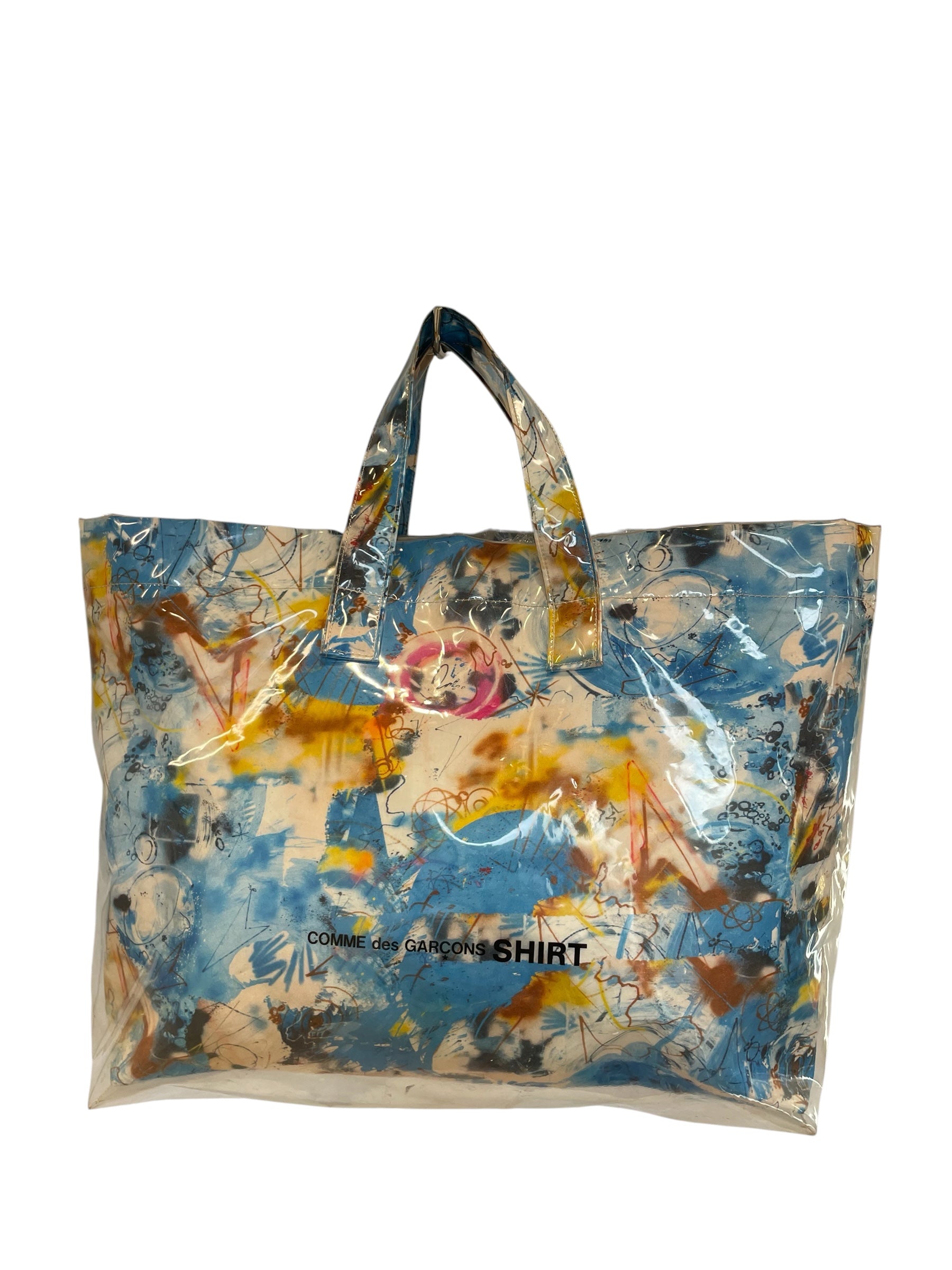 COMME des GARCONS/Tote Bag/All Over Print/BLU/府津羅JACKET view 1