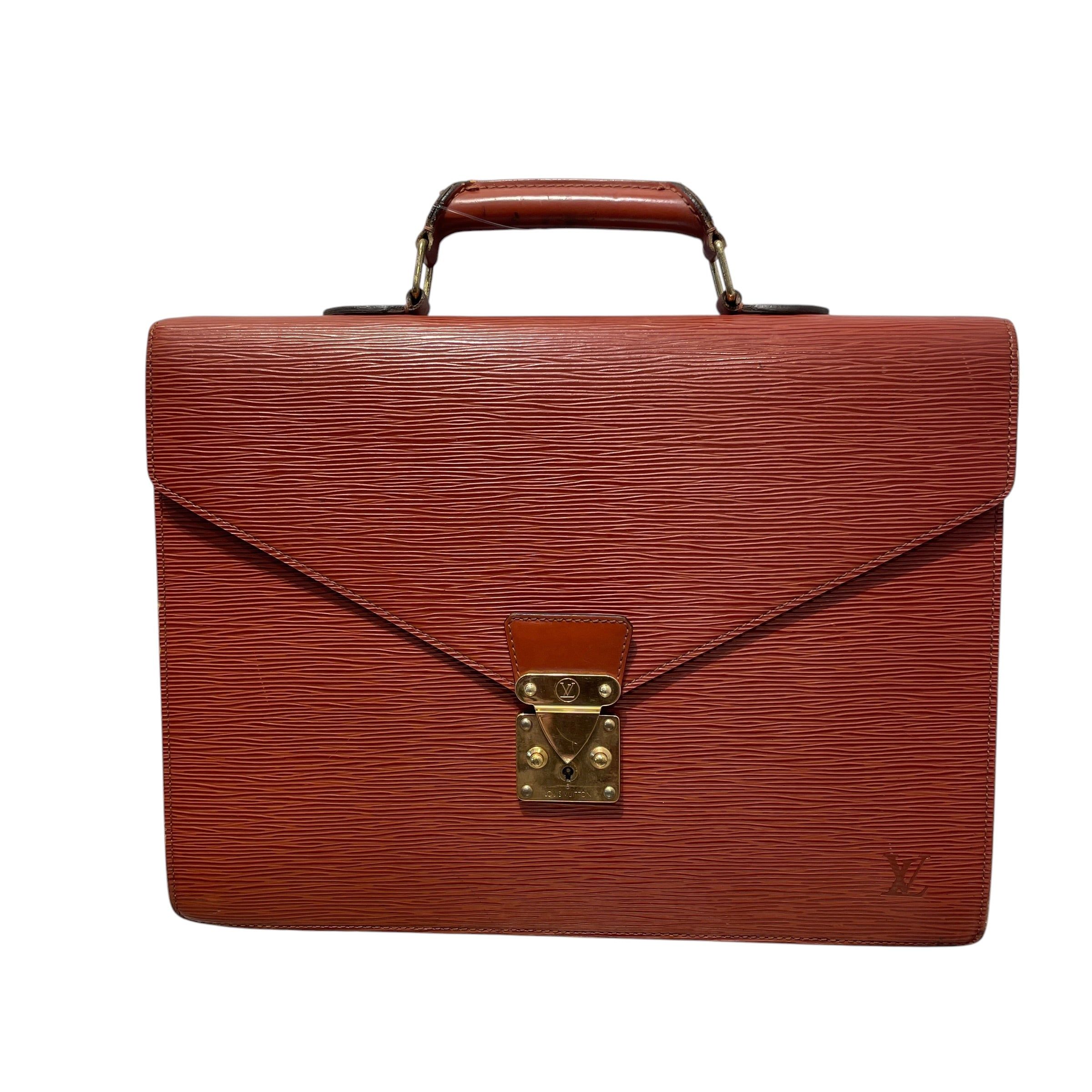 LOUIS VUITTON/Briefcase/Leather/BRW/Epi Leather view 1