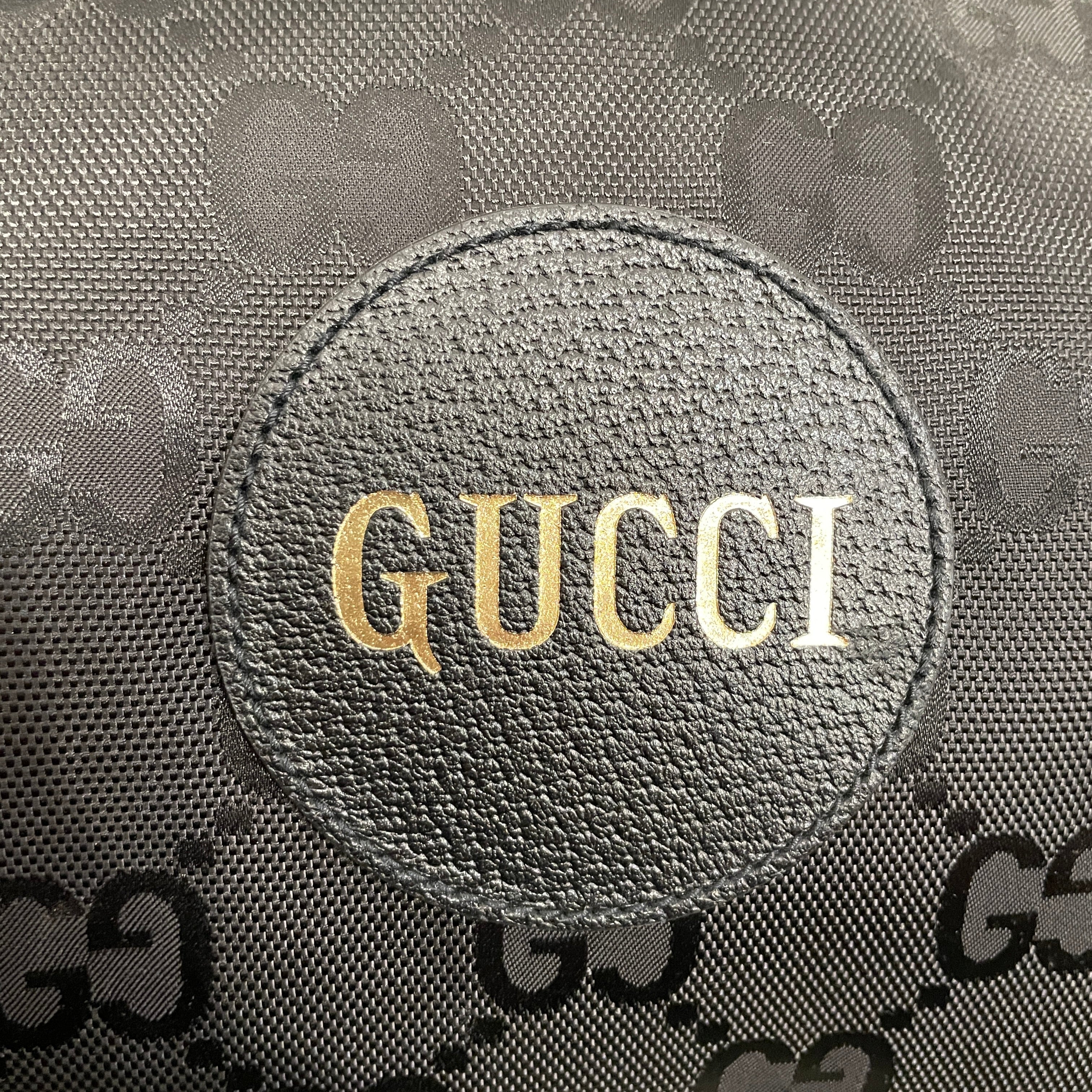 GUCCI/Luggage/Monogram/Polyester/BLK/MONO ZIP DUFFEL view 5
