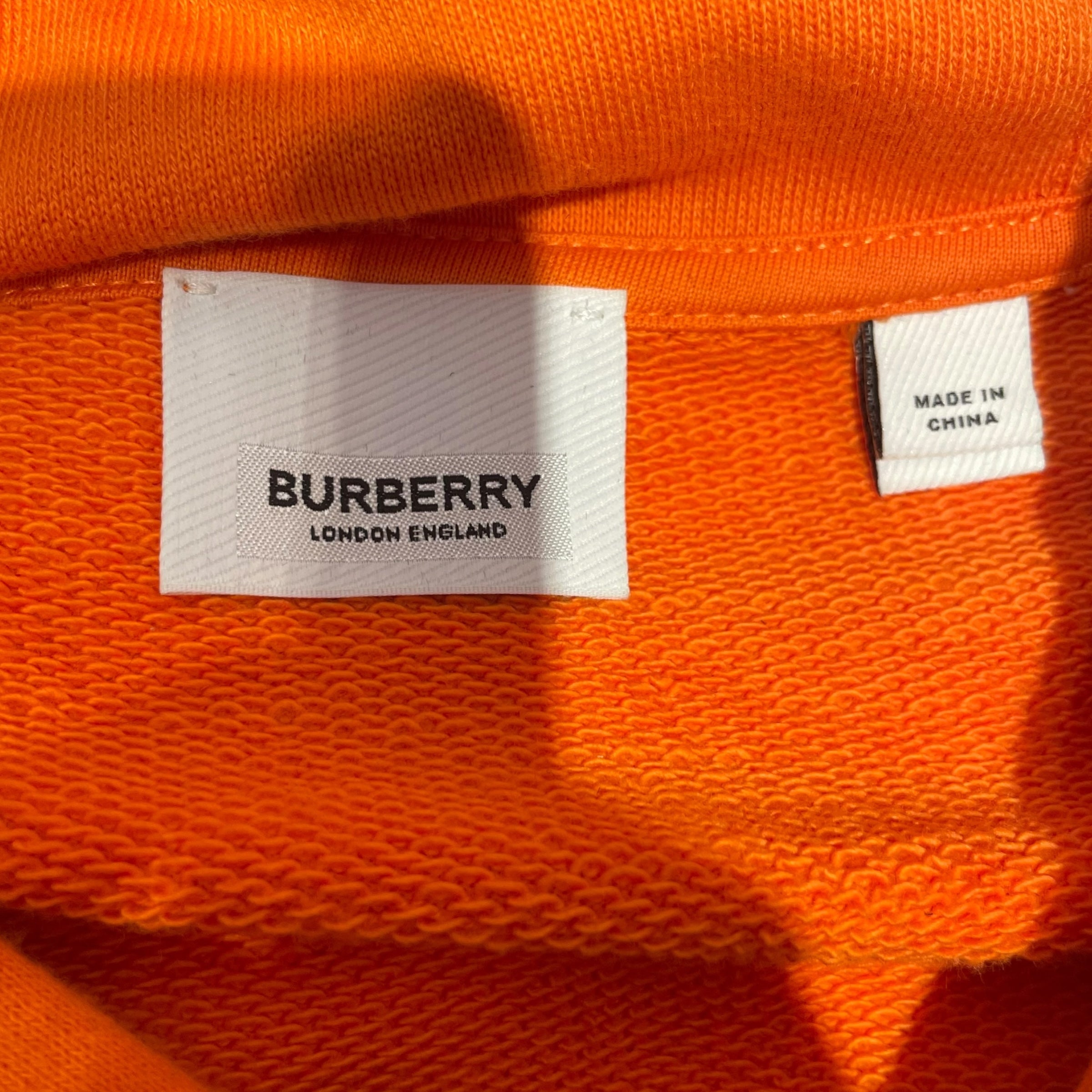 BURBERRY/Hoodie/S/Cotton/ORN/Horsefer Logo view 3
