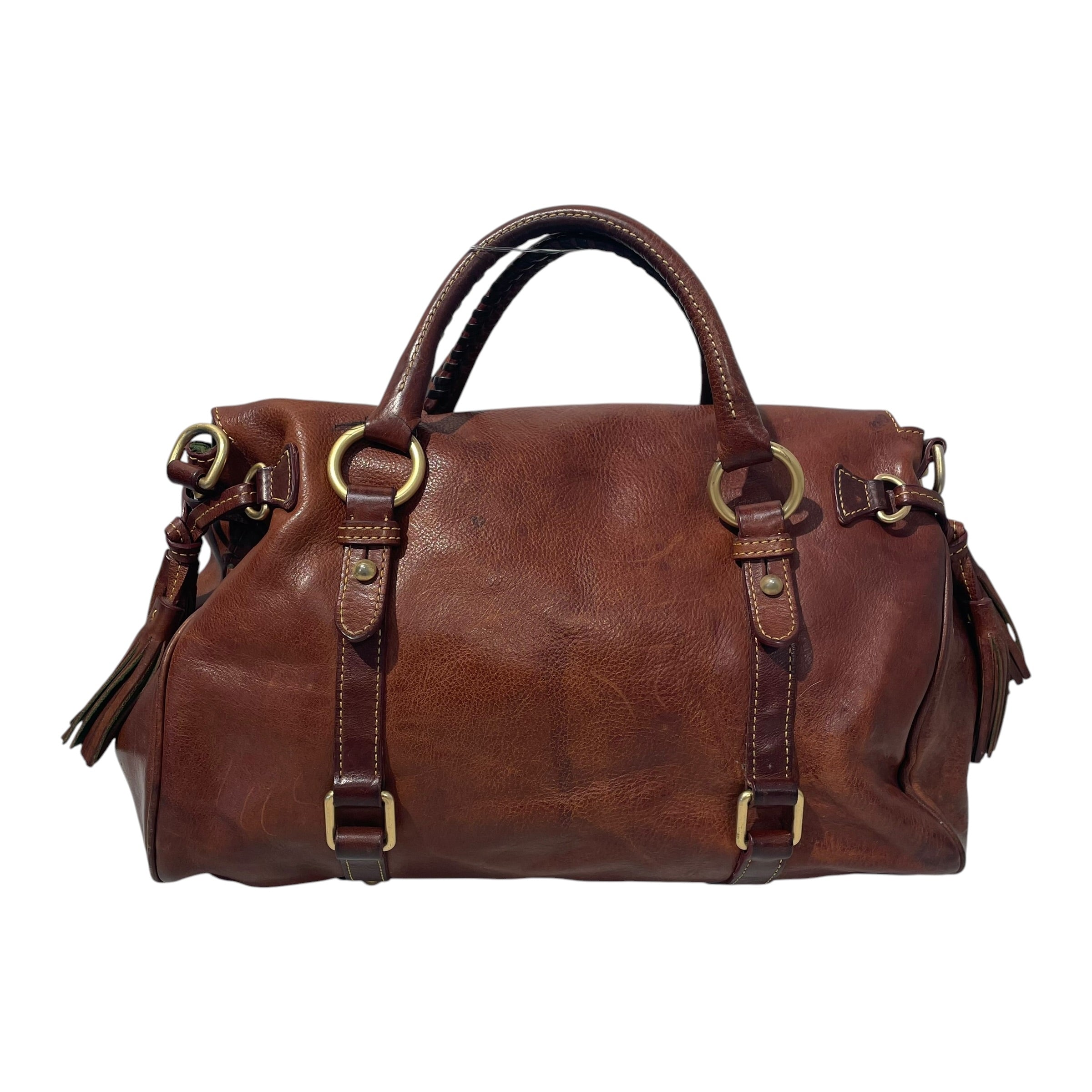 Dooney & Bourke/Hand Bag/Leather/BRW/florentine satchel view 2