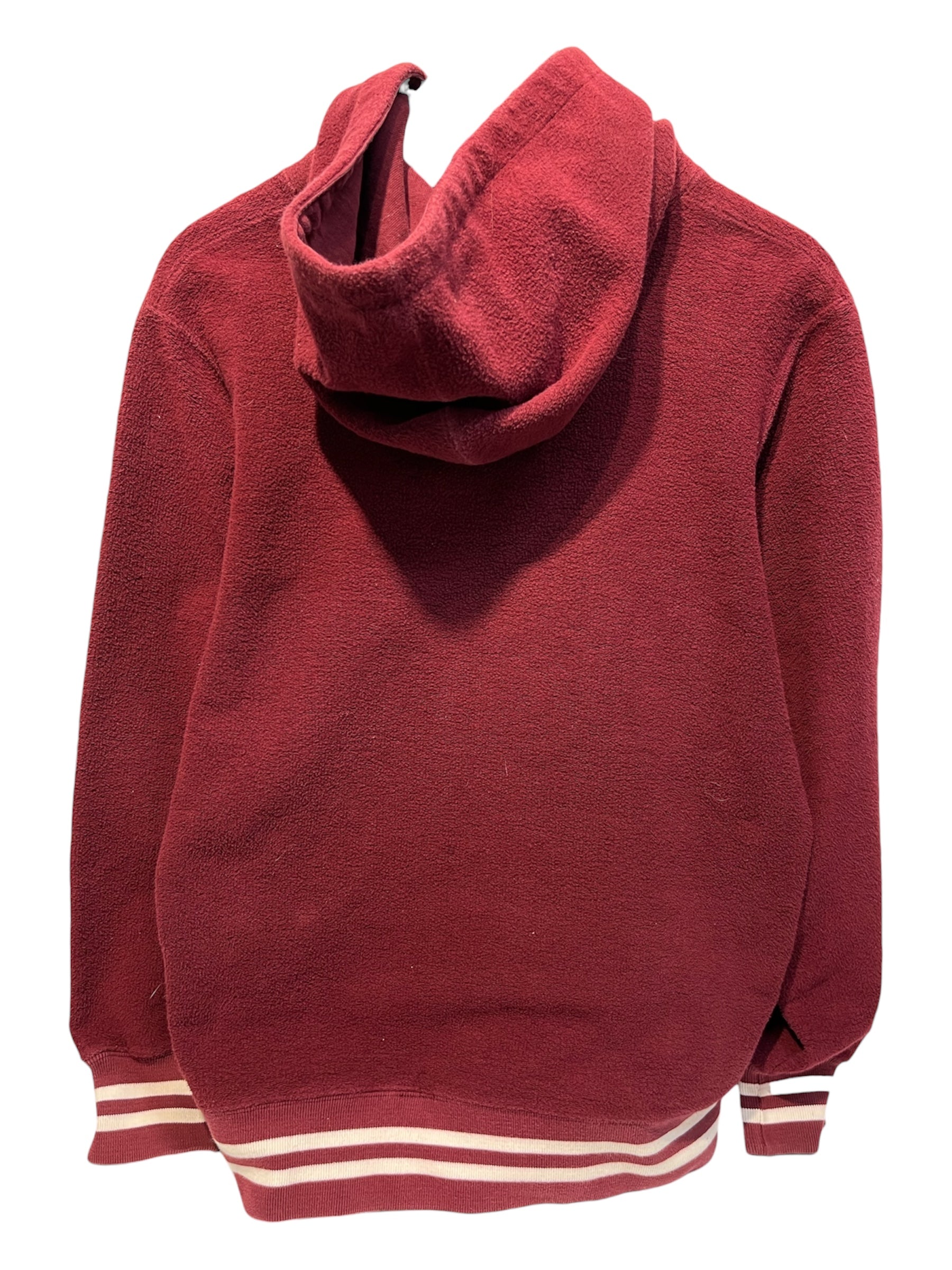 Supreme/Hoodie/M/Graphic/Cotton/BRD/burgundy reverse fleece view 2