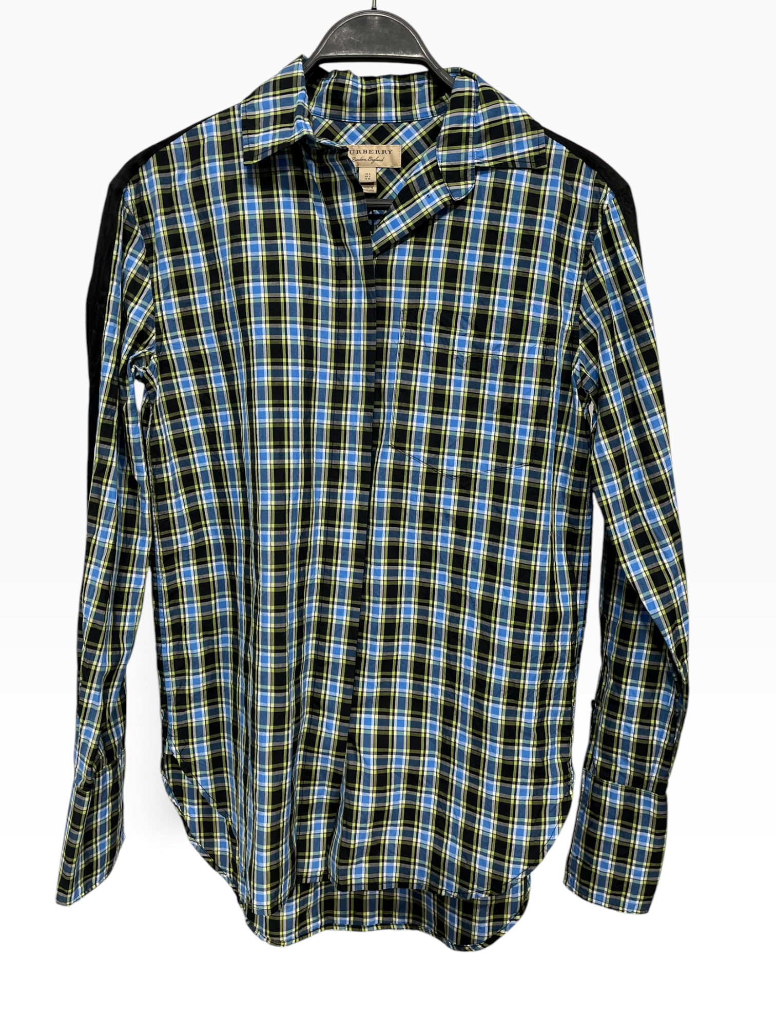 BURBERRY LONDON/LS Shirt/4/Cotton/MLT/Plaid/SAOIRSE PLAID BUTTON UP view 1