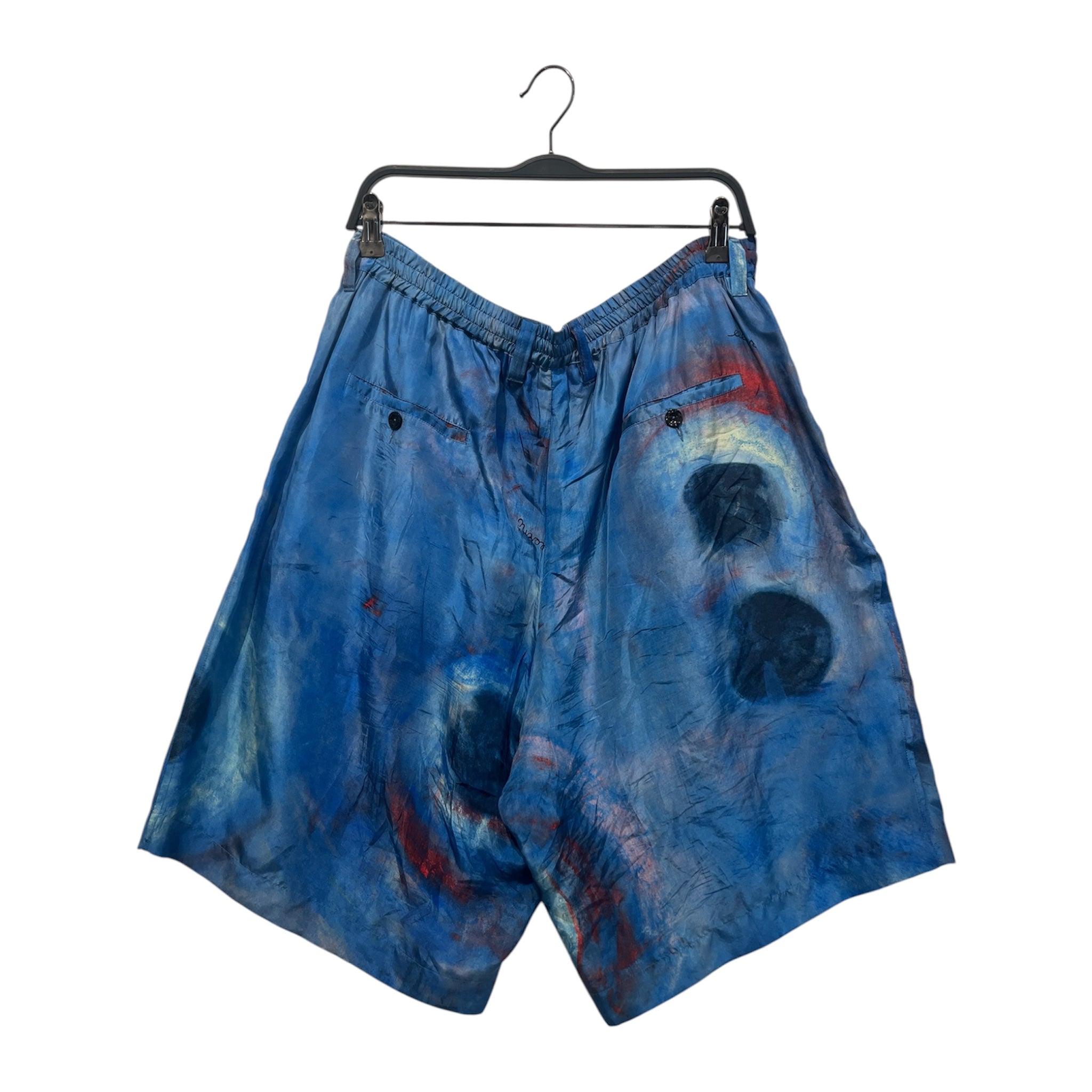 MARNI/Shorts/59/Silk/BLU/All Over Print/starry/ view 2