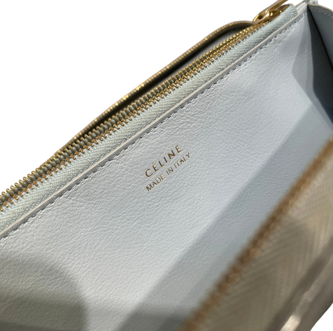 CELINE/Long Wallet/Leather/GRY/L's/ view 7