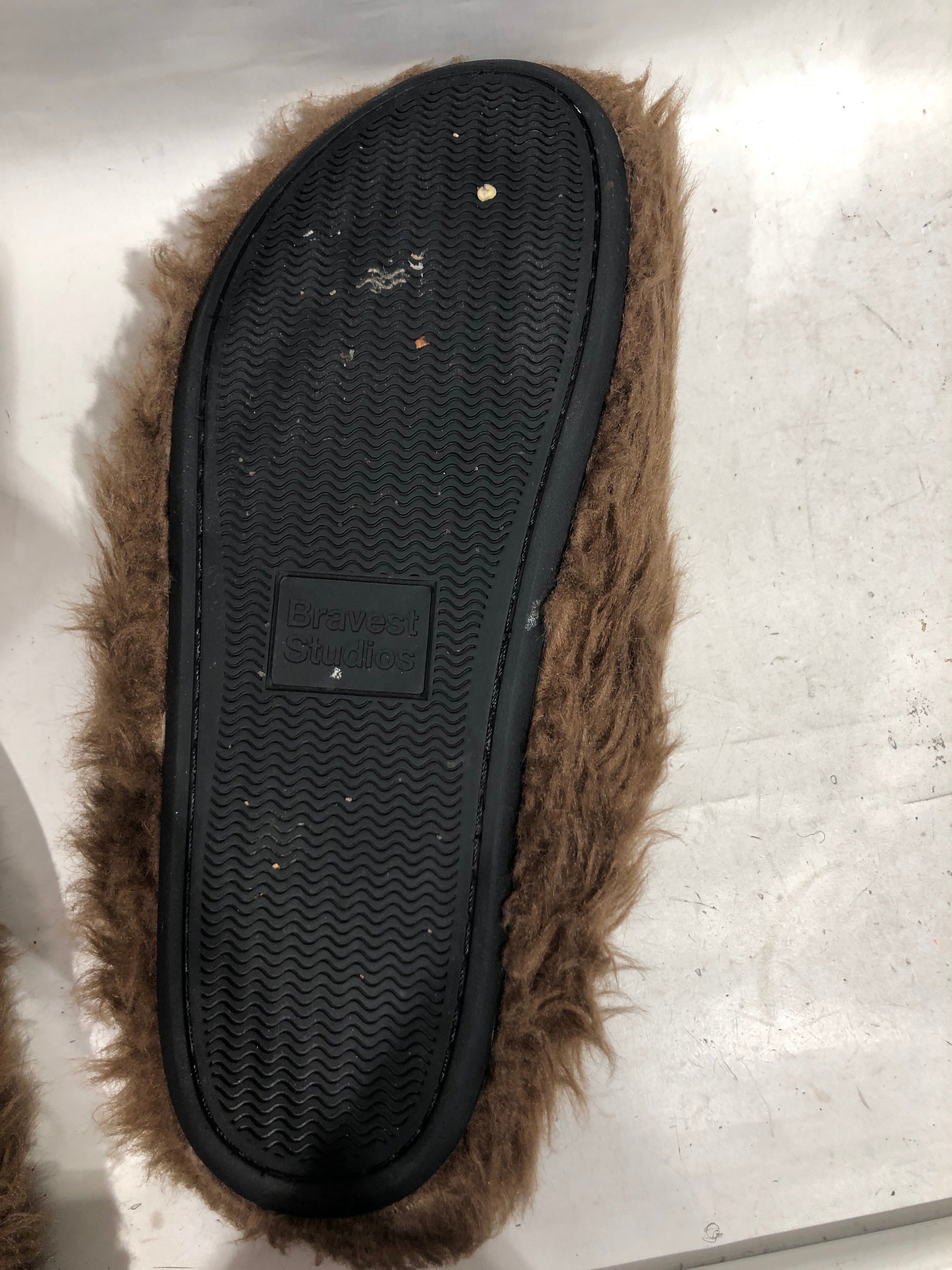Bravest Studios/Sandals/US 12/Fake Fur/BRW/ view 5