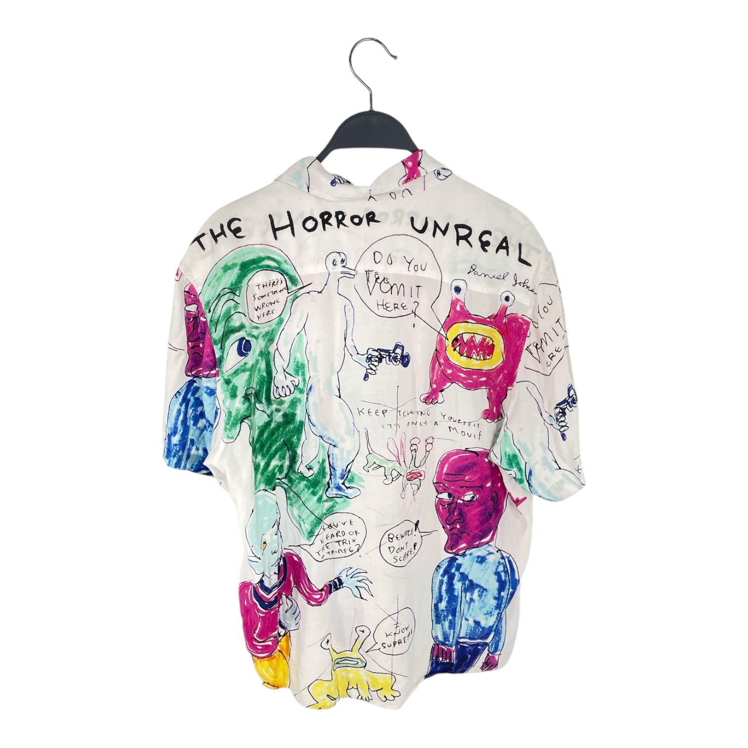 Supreme/Shirt/S/Rayon/WHT/Graphic/DANIEL JOHNSON SHIRT view 2