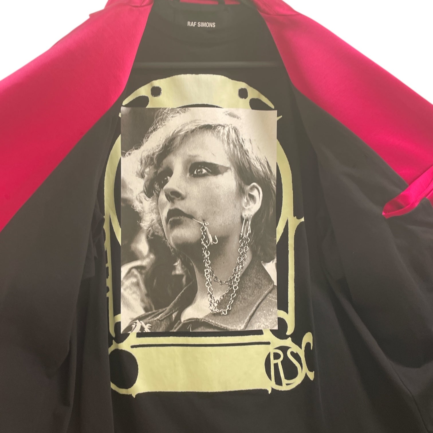 RAF SIMONS/Trench Coat/44/Silk/PNK/RUNWAY SS19 view 6