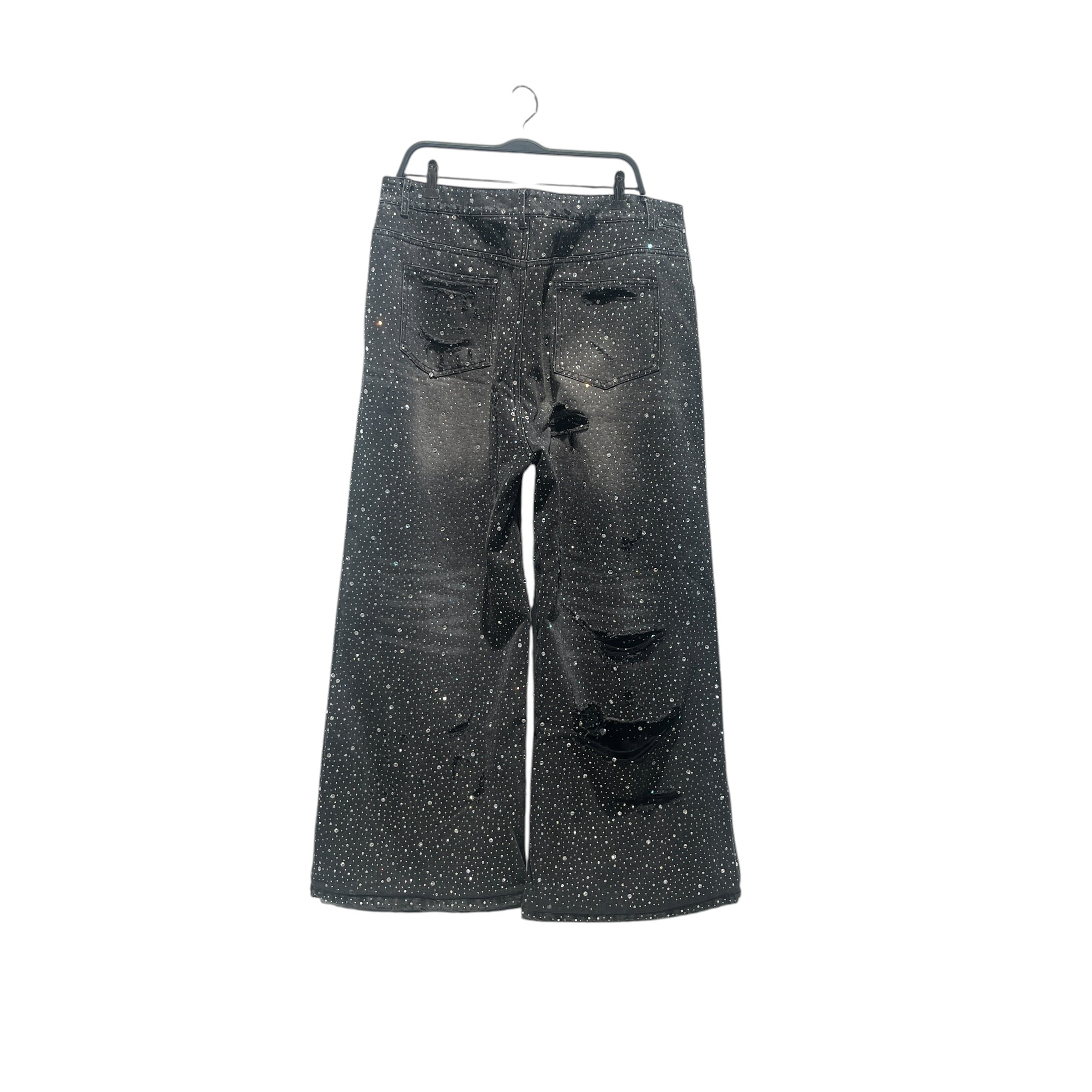 Vale Forever/Straight Pants/36/Denim/BLK/ view 2