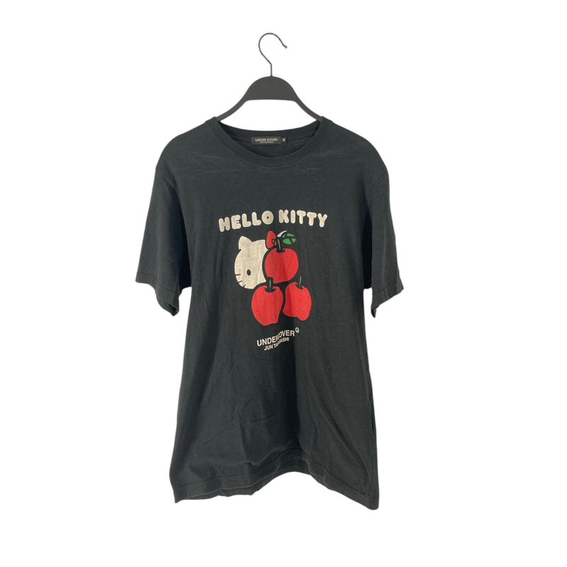 UNDERCOVER/T-Shirt/M/Cotton/BLK/hello kitty tee