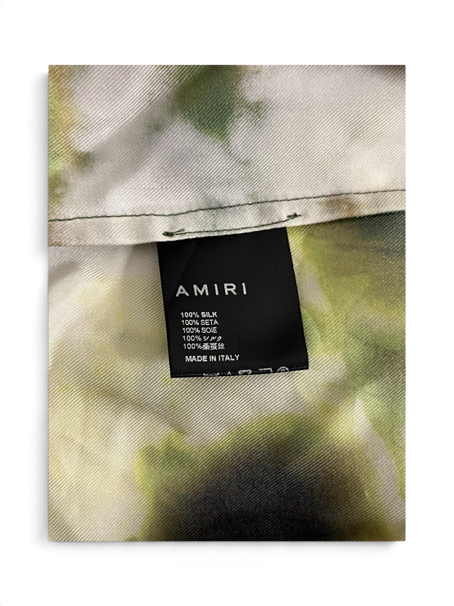 AMIRI/Shirt/XS/Silk/MLT/All Over Print/Tie Dye Button Up view 4