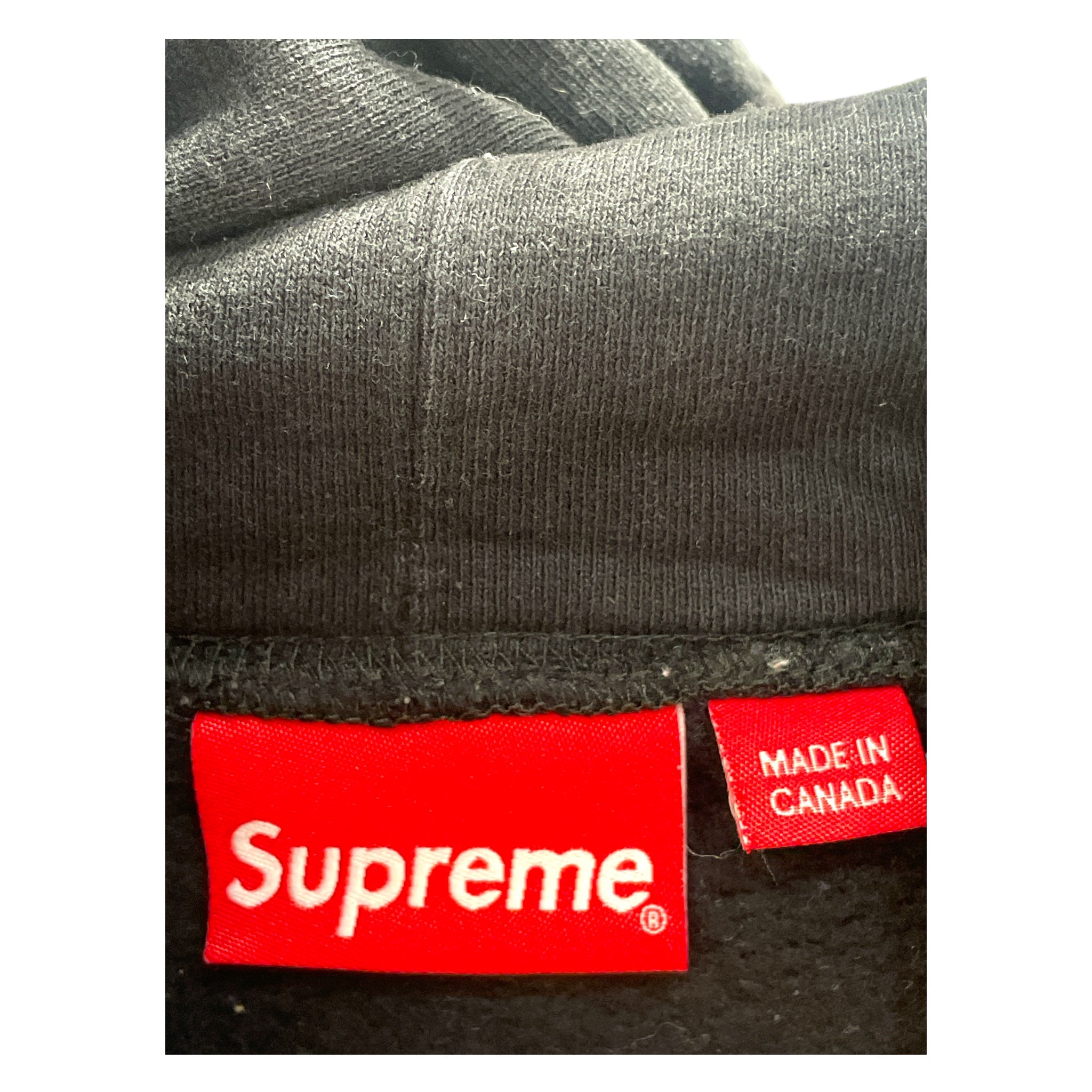 Supreme/Hoodie/M/Cotton/BLK/spitfire view 3