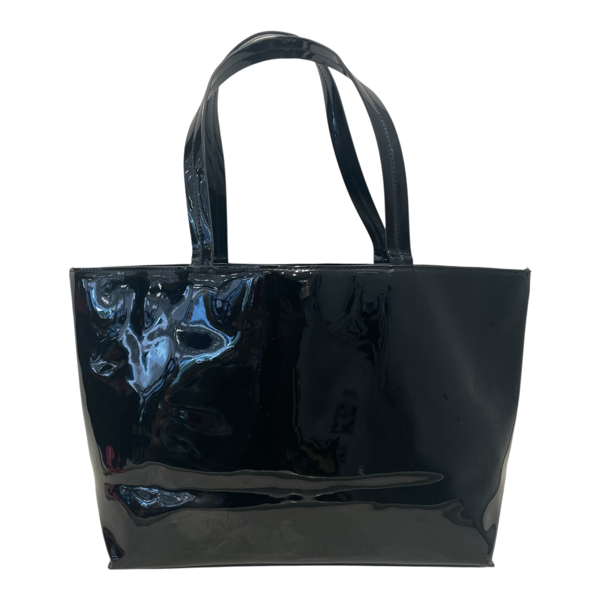 GIVENCHY/Tote Bag/Leather/BLK/glossy tote view 2