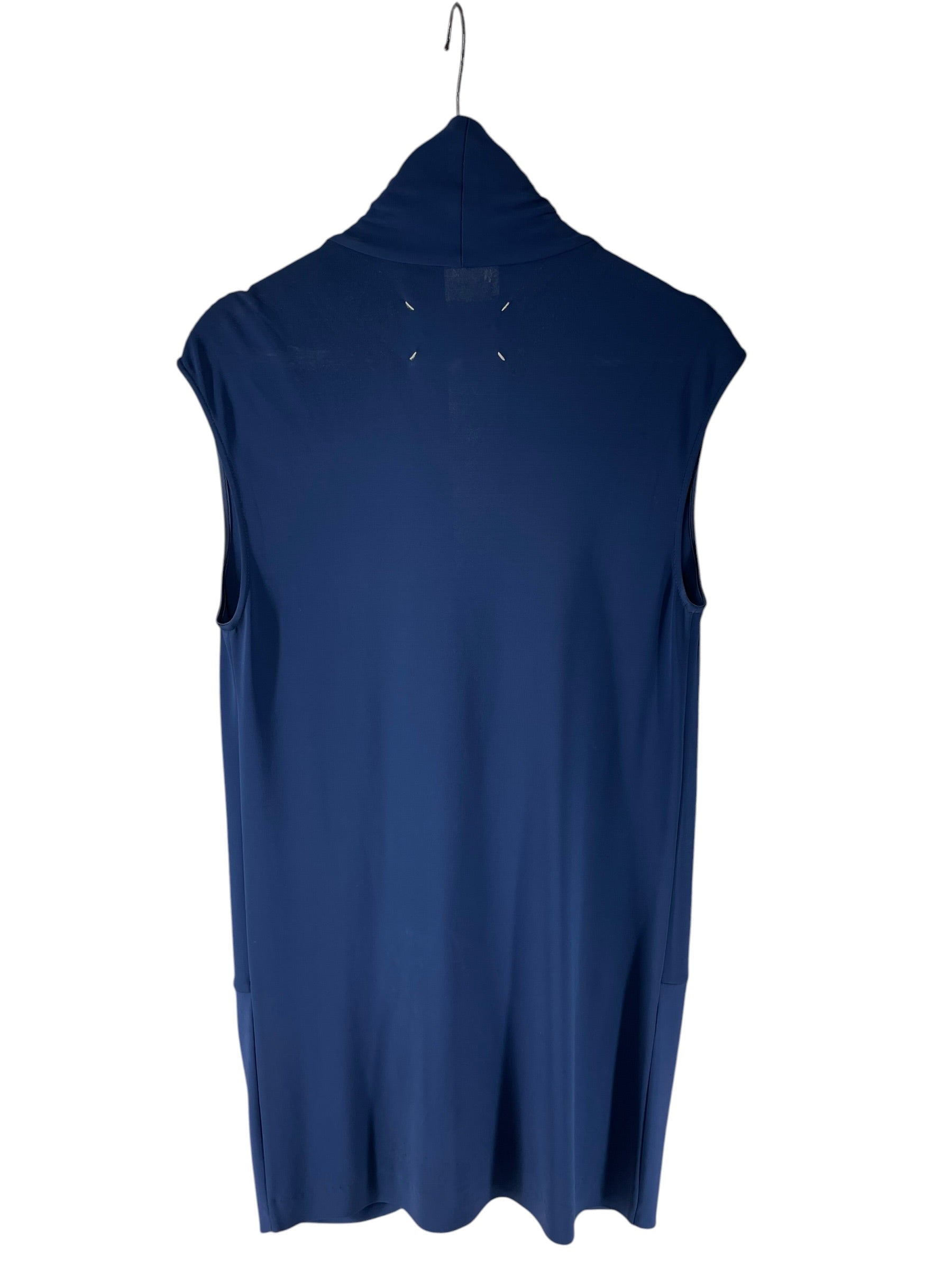 Maison Margiela/SS Blouse/38/NVY/Navy Blouse Draped  Front view 2