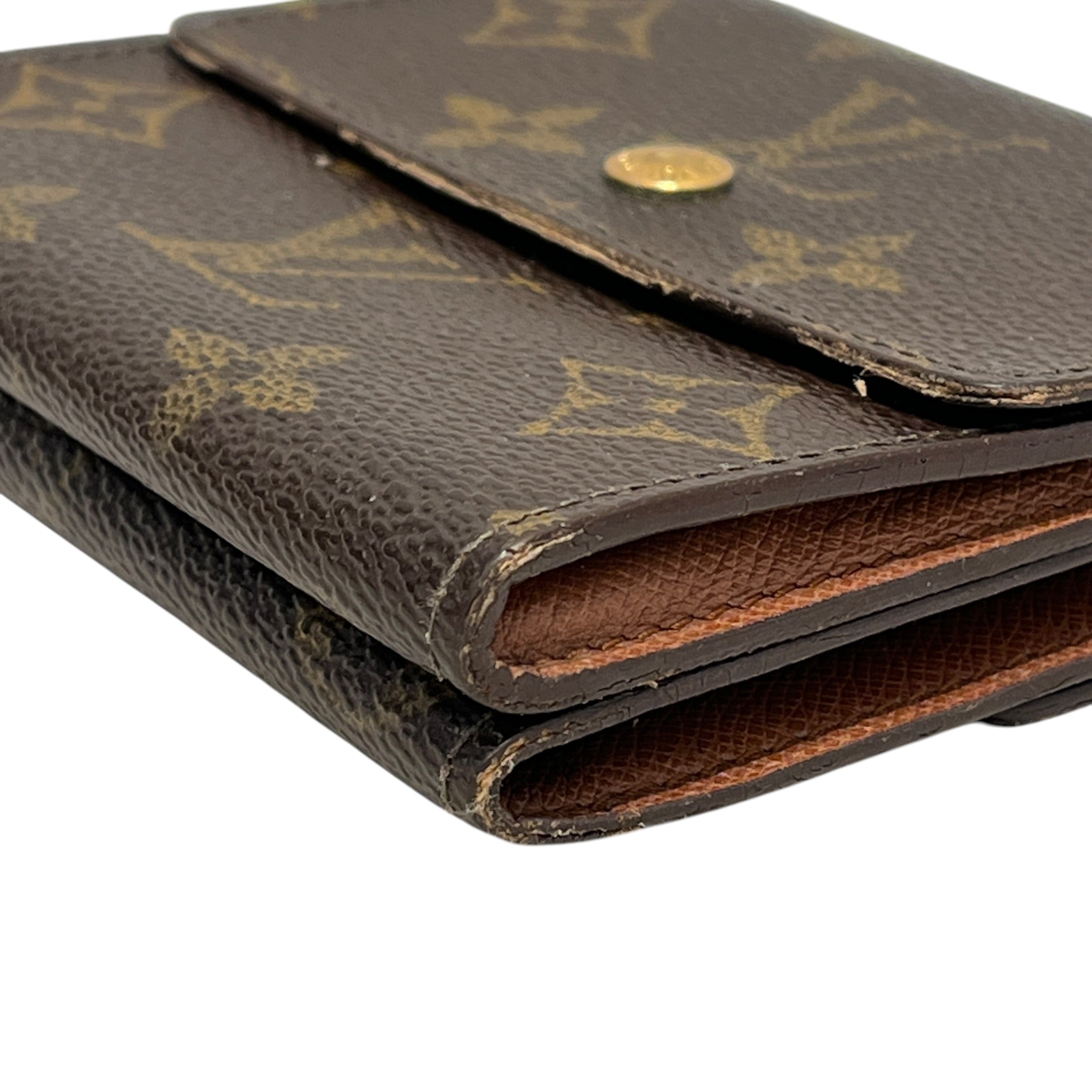 LOUIS VUITTON/Bifold Wallet/Monogram/Leather/BRW/elise wallet view 6
